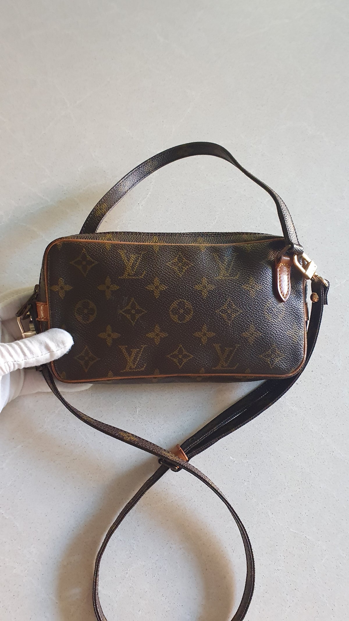 Authentic Vintage Louis Vuitton Upcycle Purse with Straps