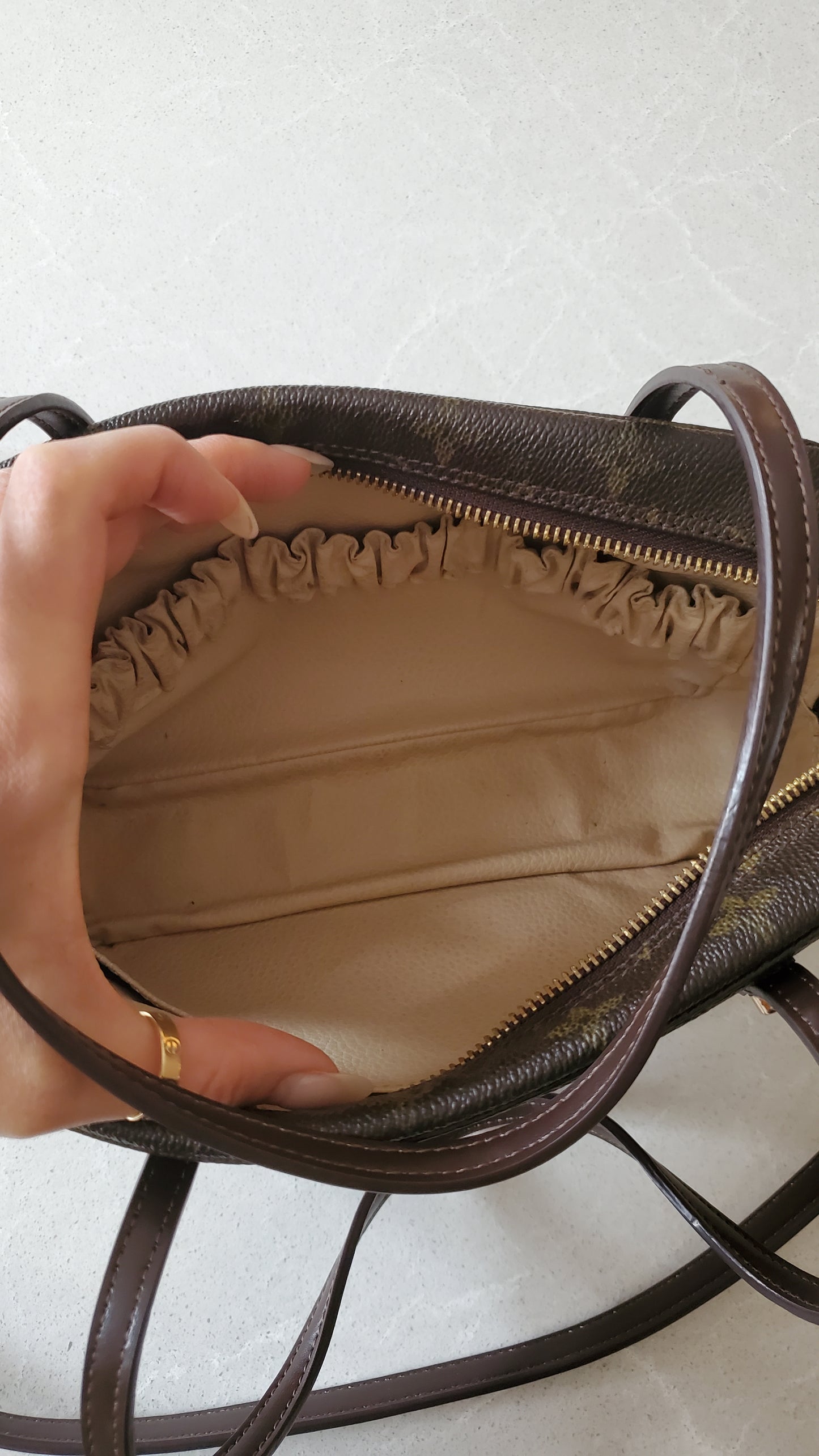 Authentic Vintage Louis Vuitton Upcycle New Gen Charm Shoulder/ Crossbody Bag