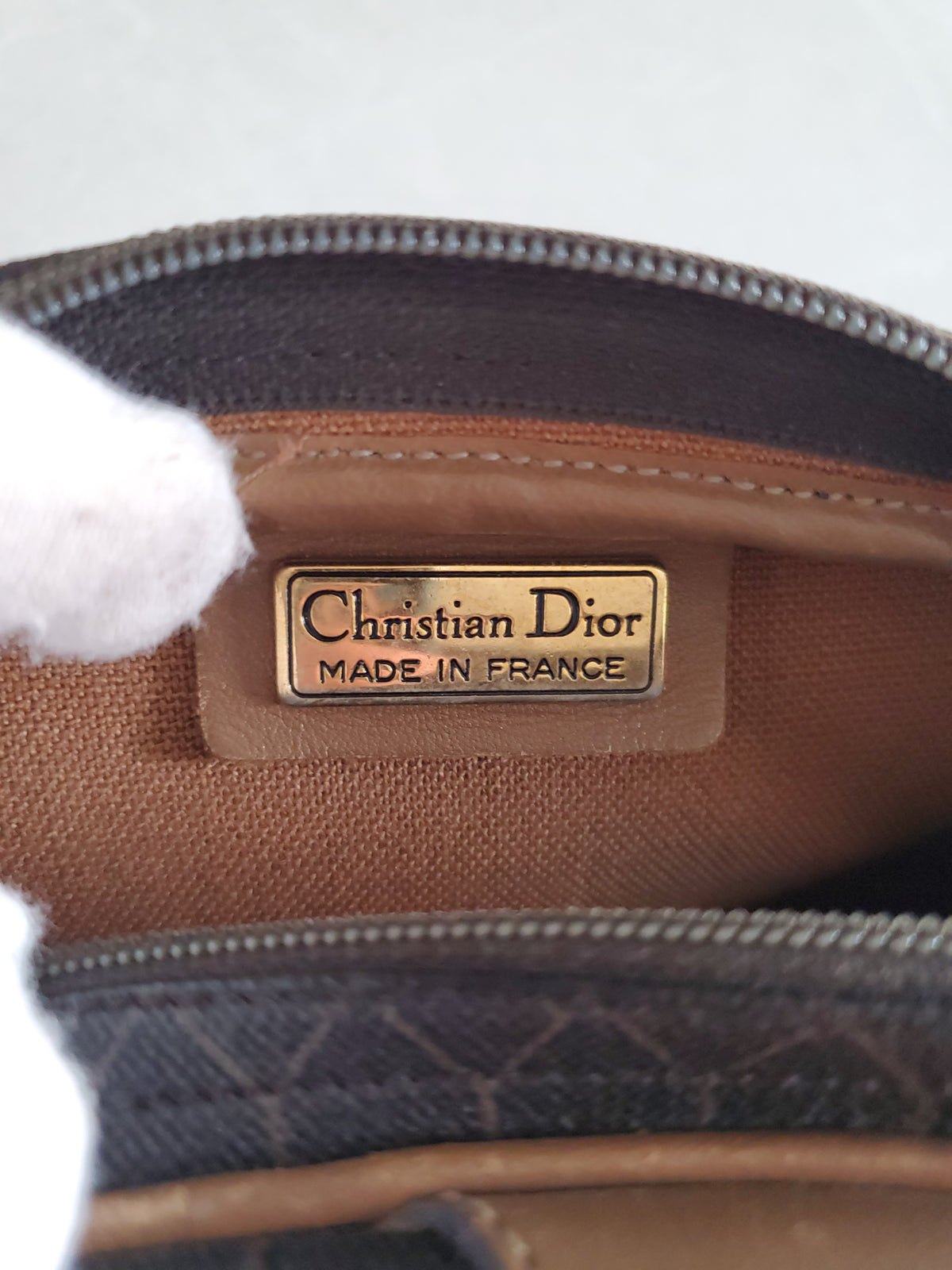 Authentic Vintage Dior Upcycle Purse with Shoulder Strap