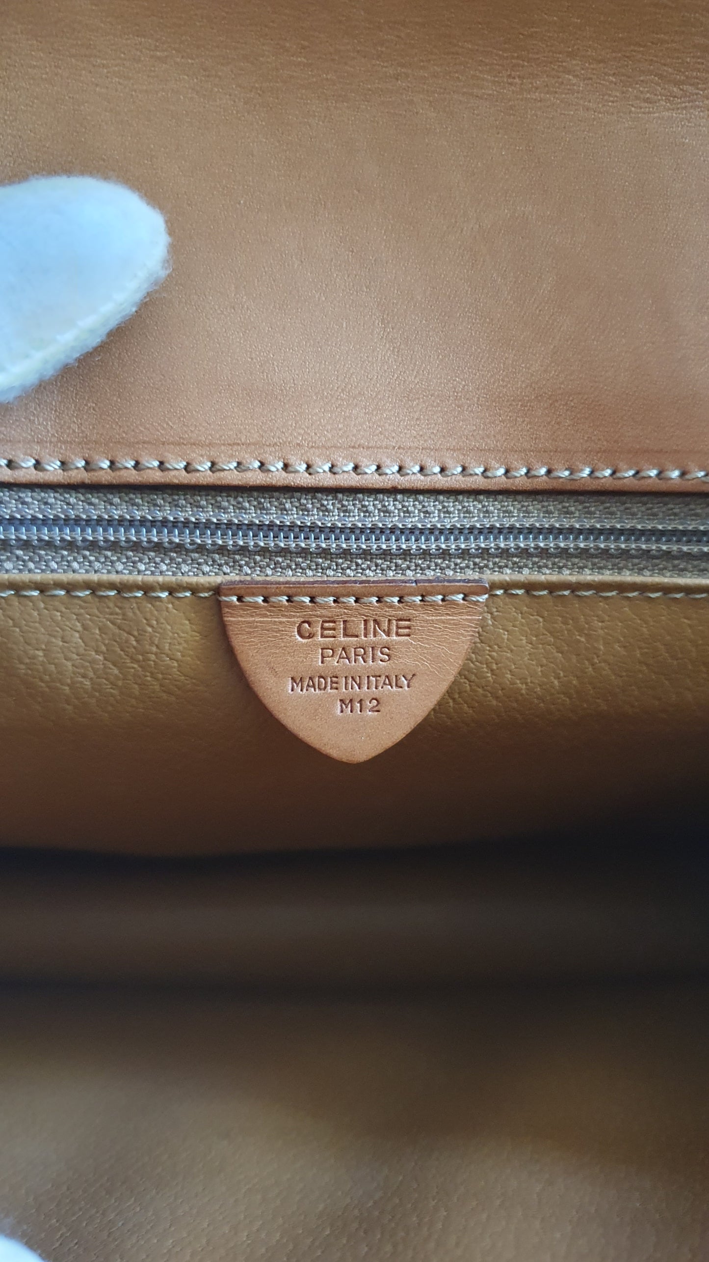 *Rare* Authentic Vintage Celine Upcycle Brown Versatile Purse with Strap