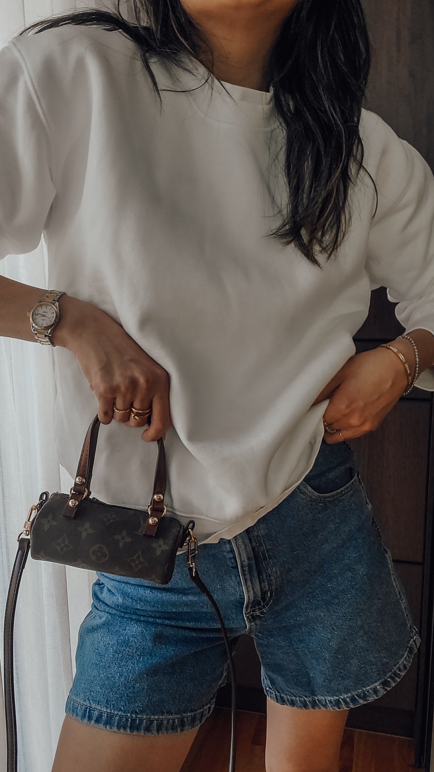 Authentic Vintage Louis Vuitton Upcycle Mini Purse with Straps