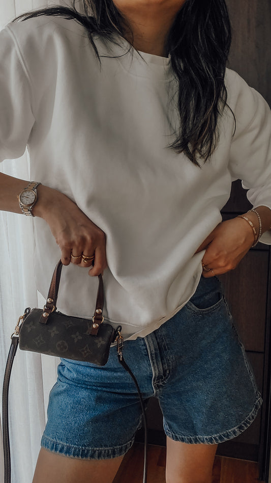 Authentic Vintage Louis Vuitton Upcycle Mini Purse with Straps