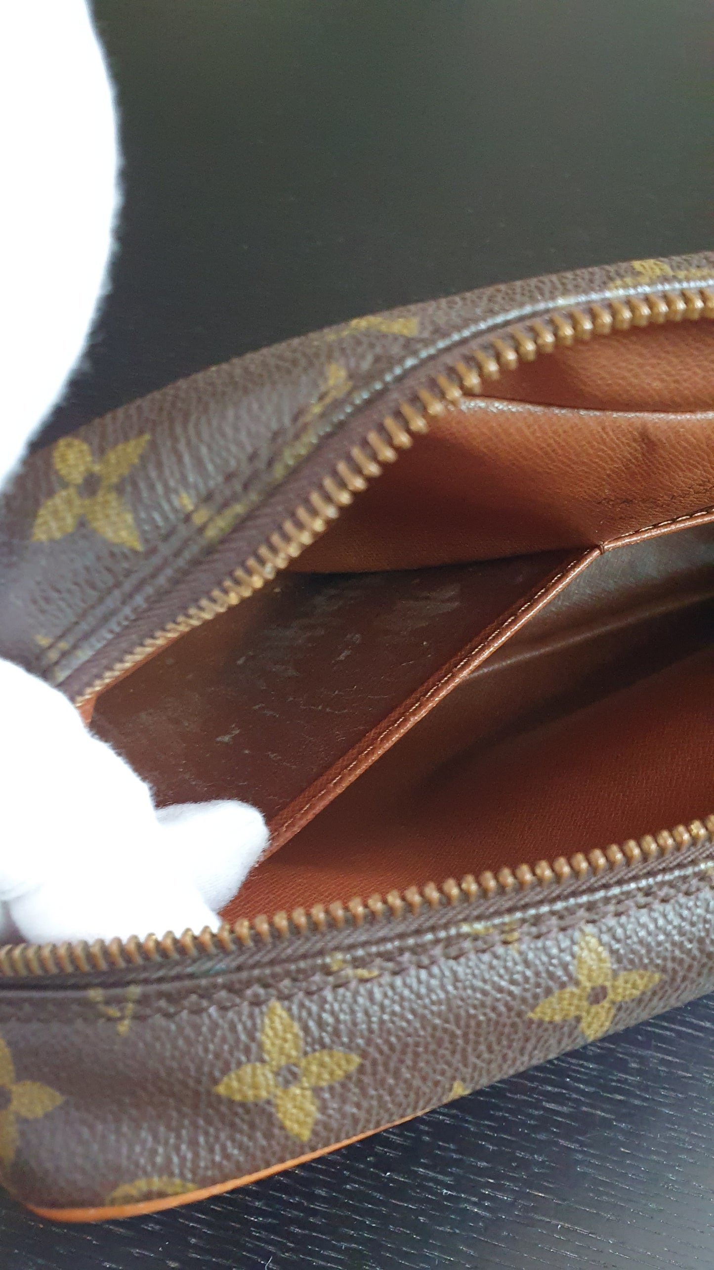Authentic Vintage Louis Vuitton (8901.SL) Upcycle Purse with Strap & Chain