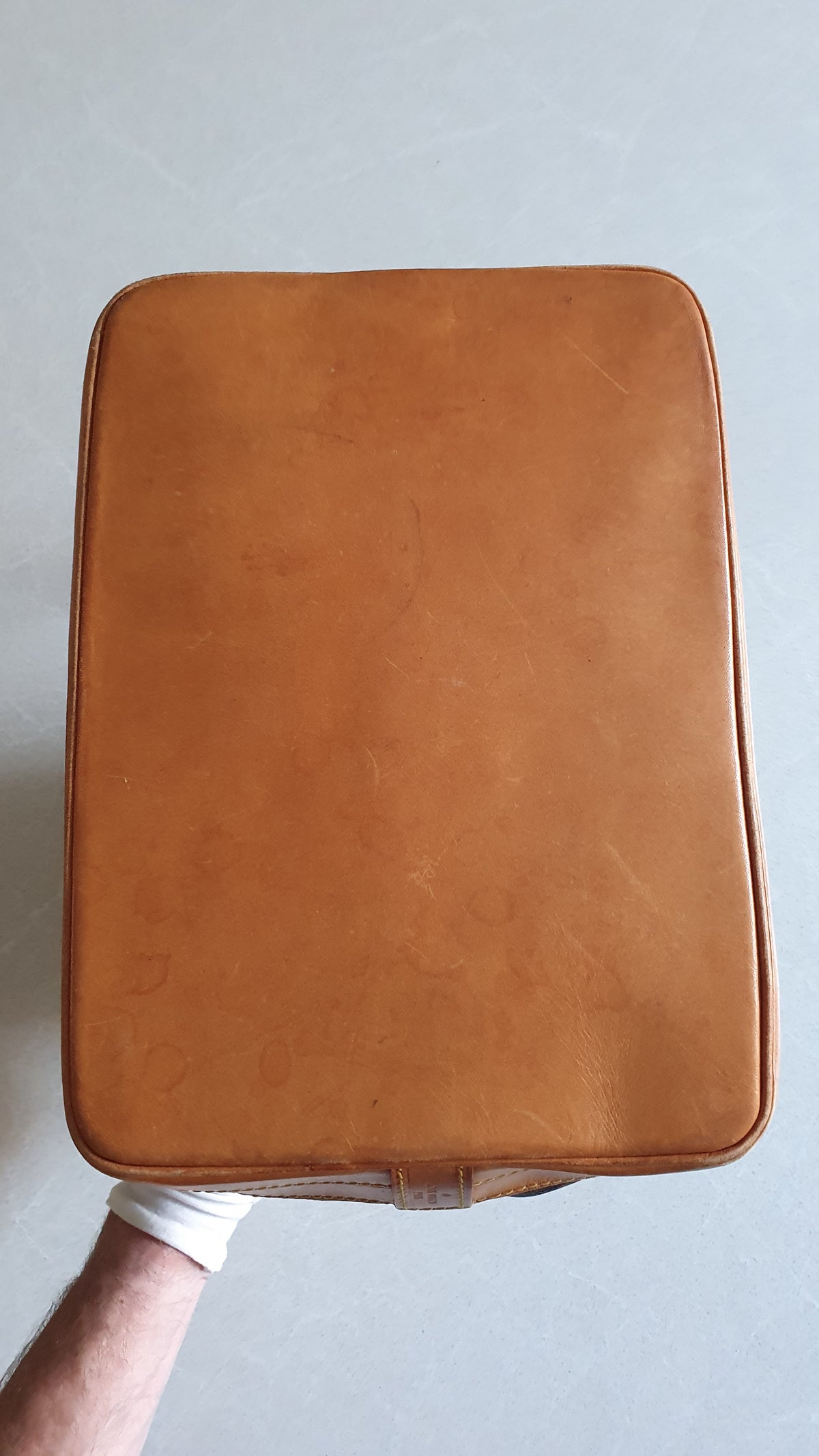 Authentic vintage Louis Vuitton Brown Monogram Bucket Bag