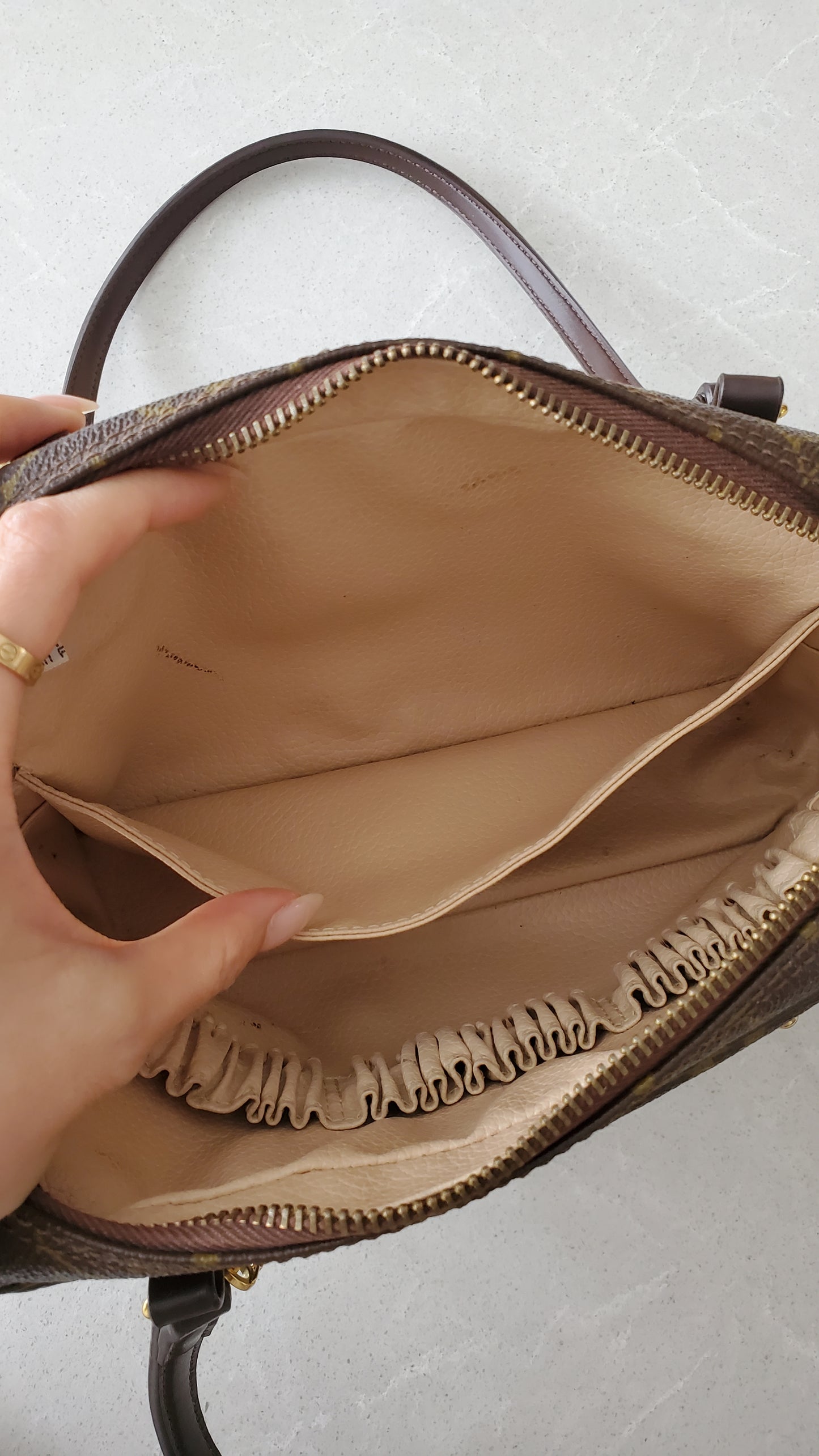 Authentic Vintage Louis Vuitton Upcycle New Gen Charm Shoulder/ Crossbody Bag