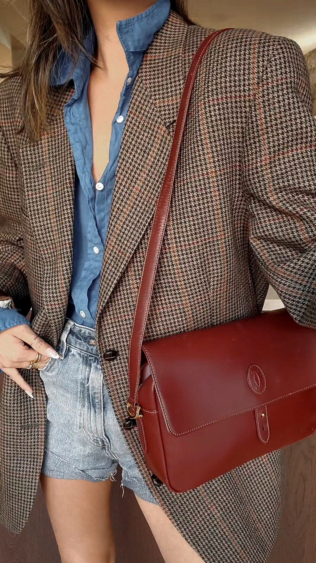 *Rare* Authentic Vintage Cartier Crossbody/ Shoulder Bag