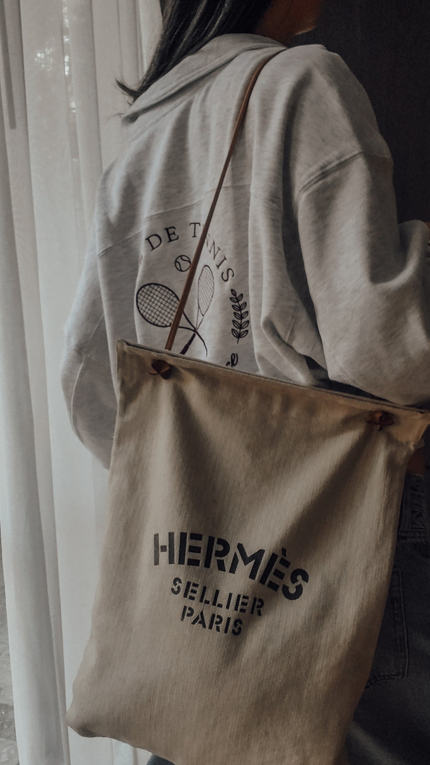 Authentic Hermès Large Tote Bag
