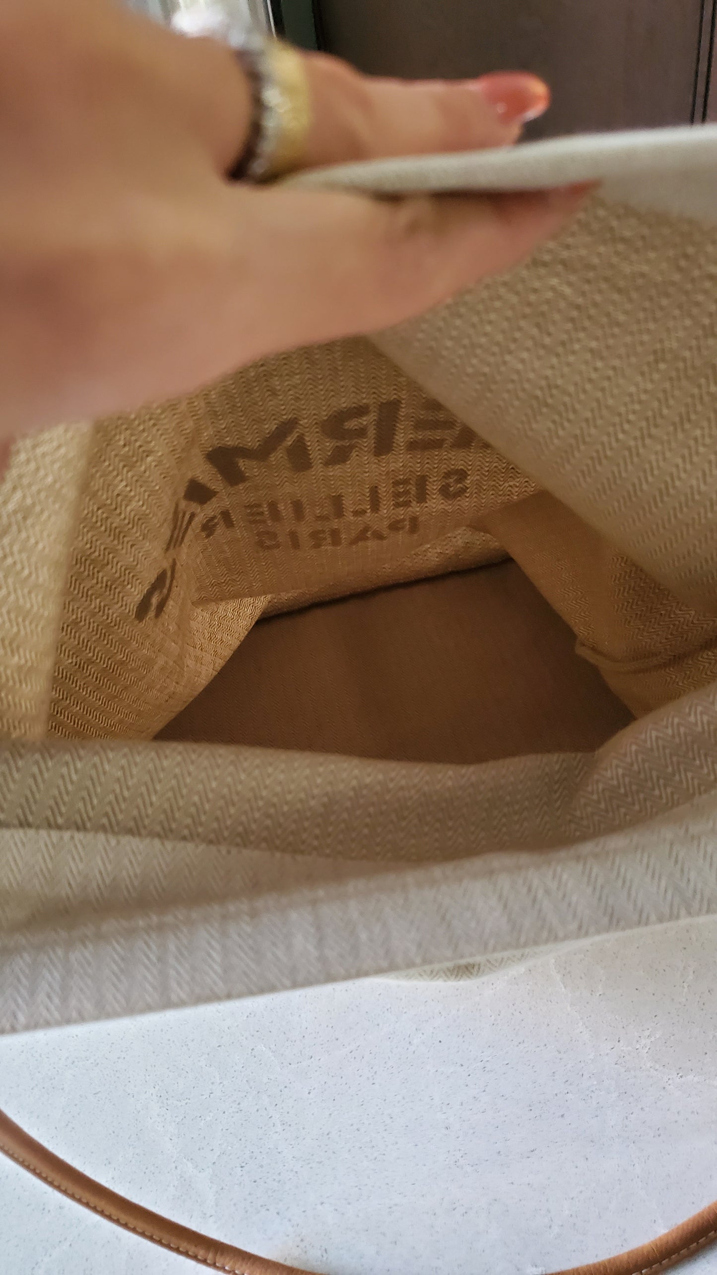 Authentic Hermès Large Tote Bag
