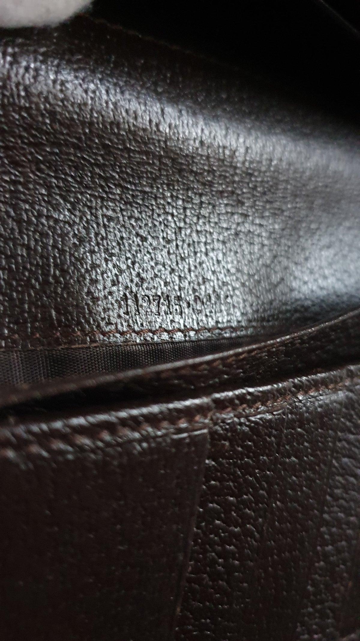 Authentic Gucci Upcycle Brown Wallet with Shoulder Strap