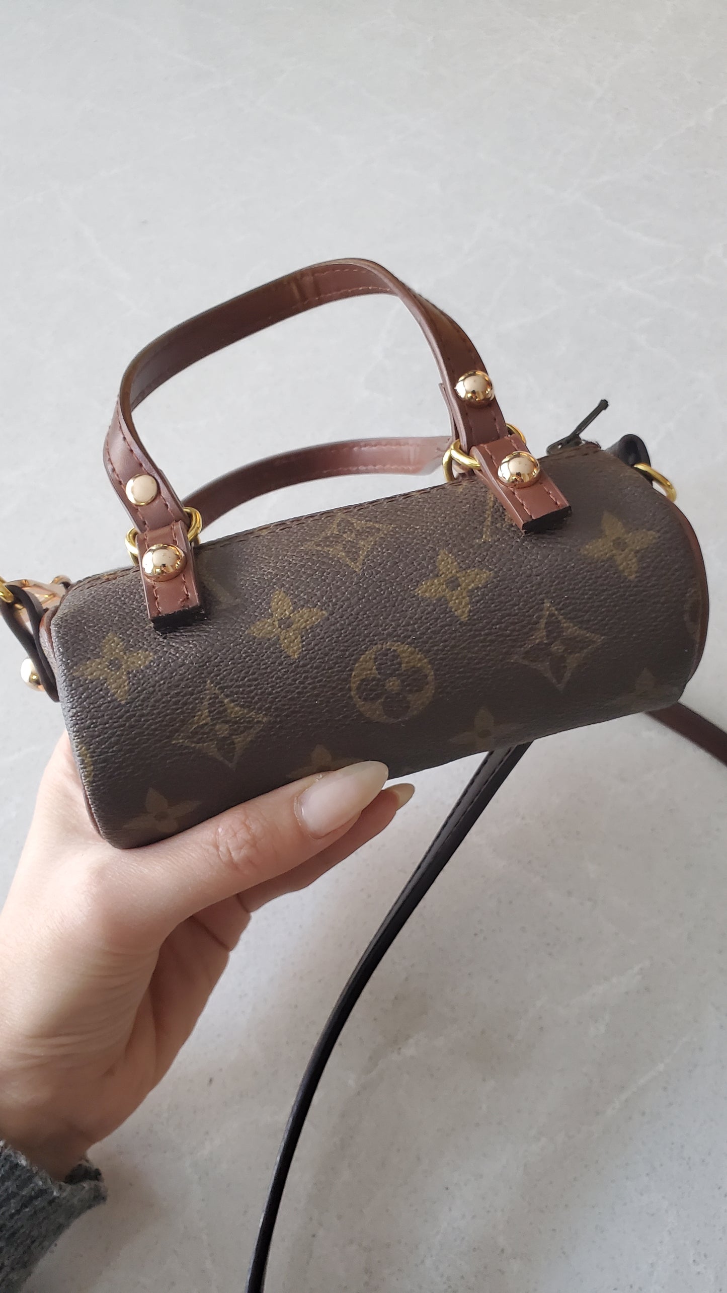Authentic Vintage Louis Vuitton Upcycle Mini Purse with Straps