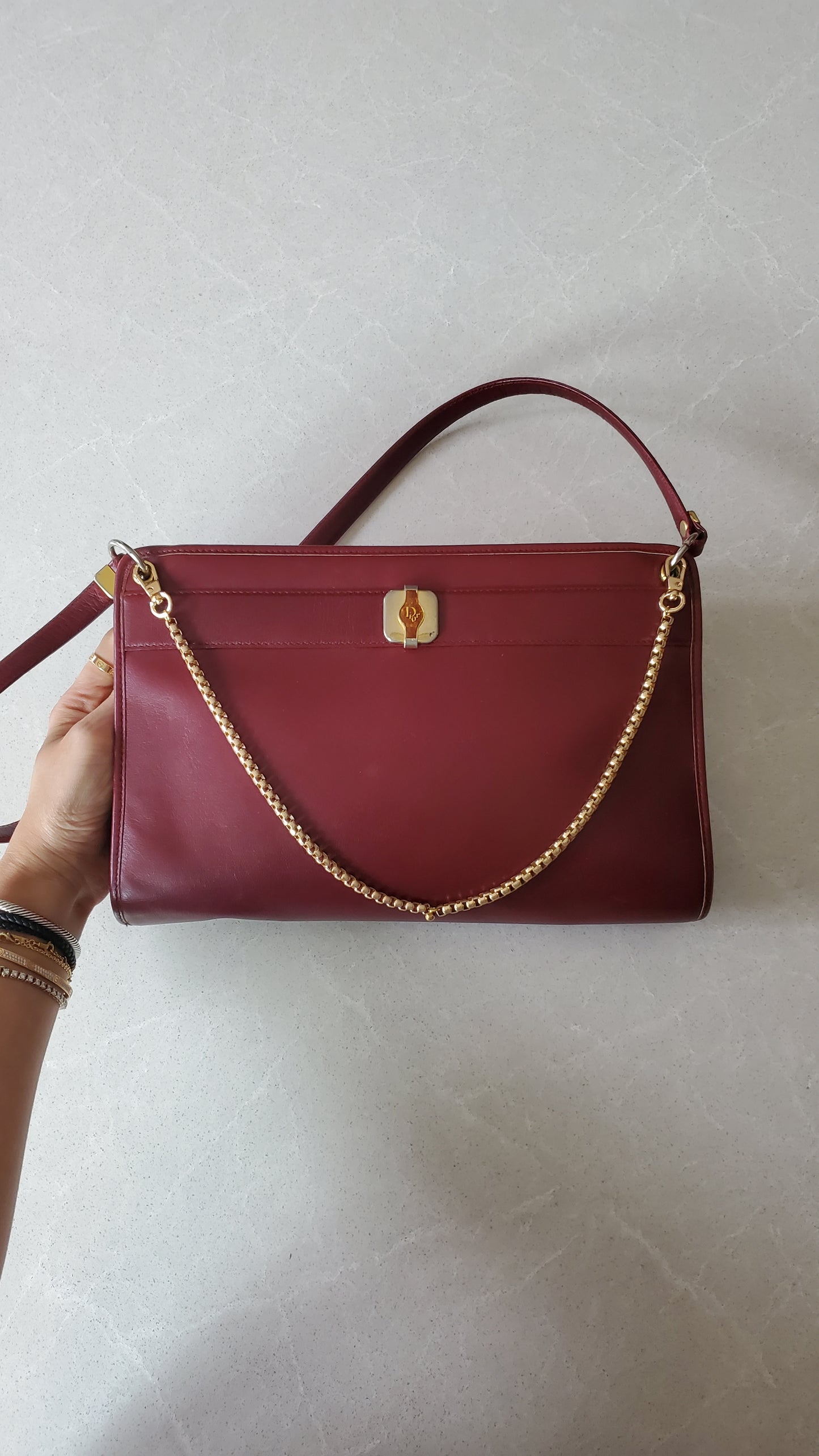 Authentic Vintage Dior Purse (with chain)