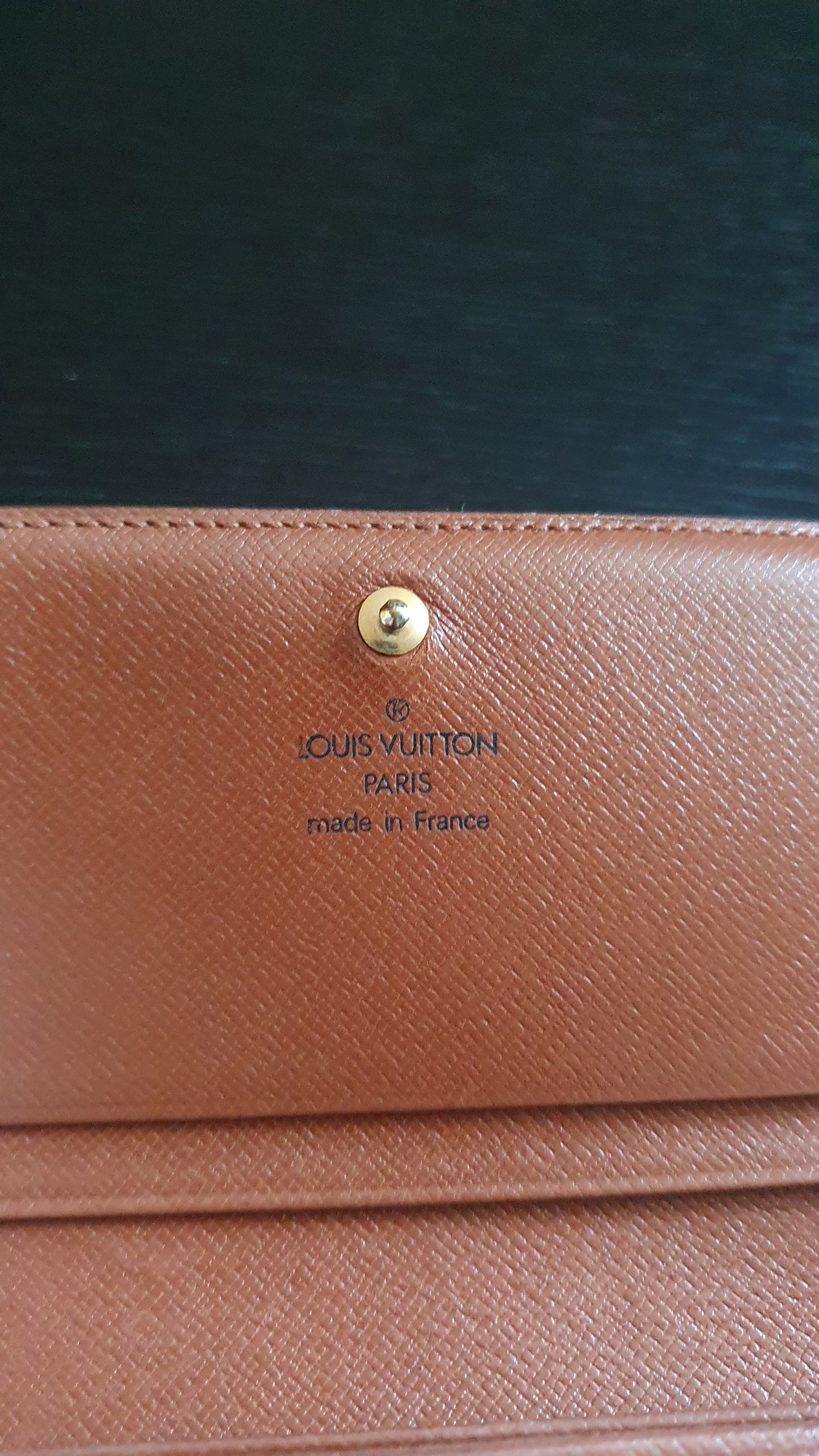 Authentic Vintage Louis Vuitton (RA0956) Upcycle Small Wallet with Strap and Chain