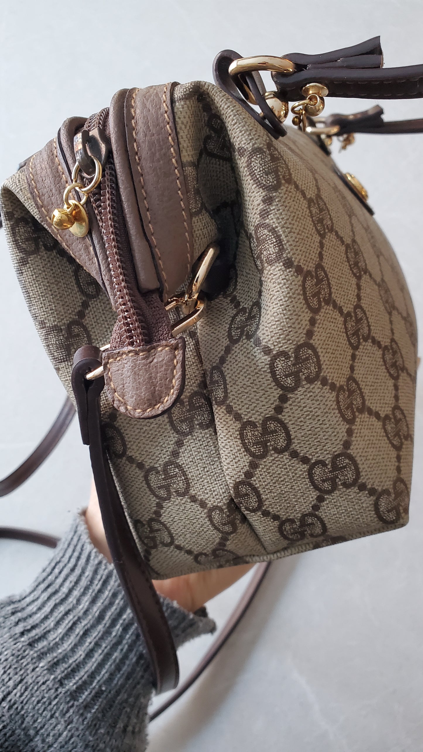 Authentic Vintage Gucci Upcycle Purse with Straps