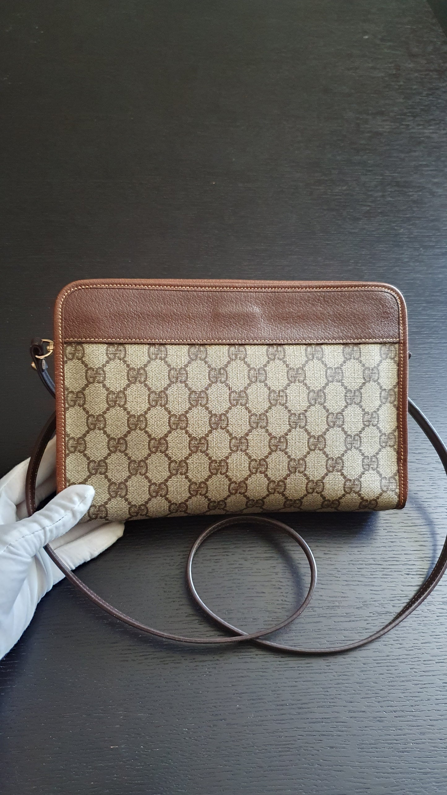 Authentic Vintage Gucci Upcycle Versatile Purse with Straps