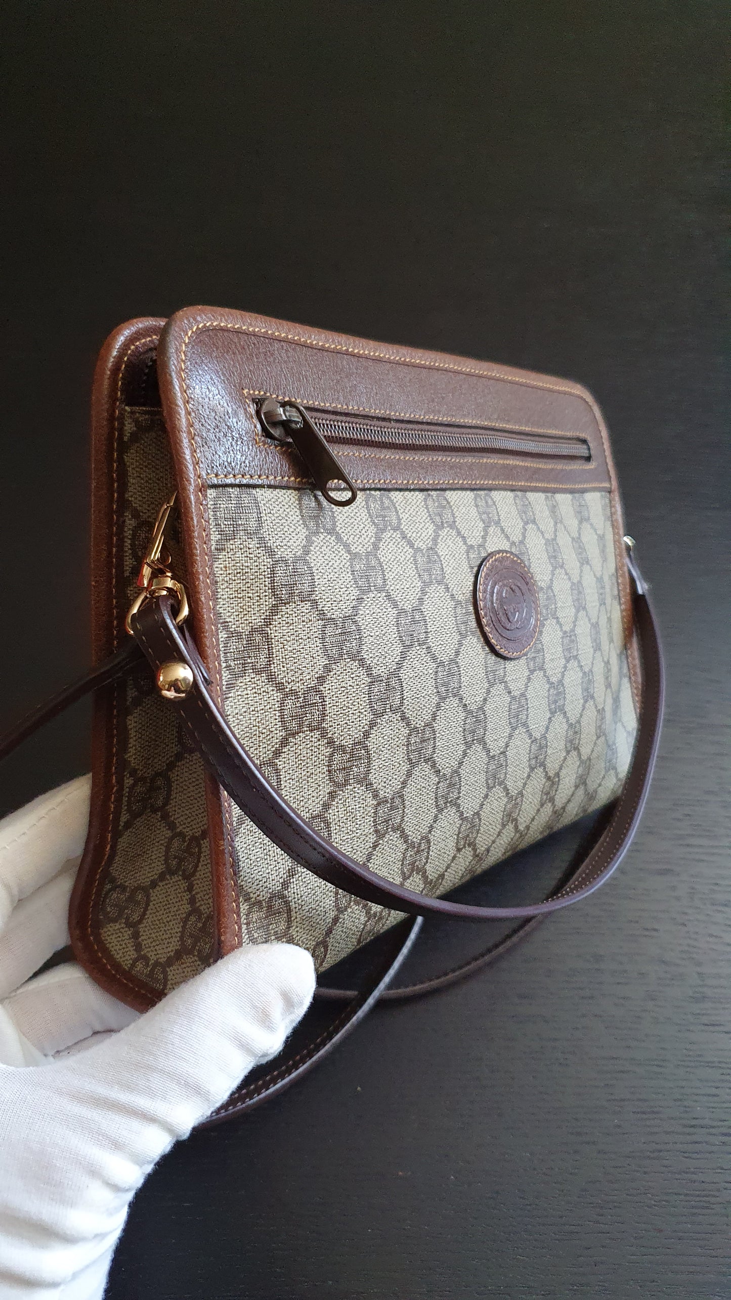 Authentic Vintage Gucci Upcycle Versatile Purse with Straps
