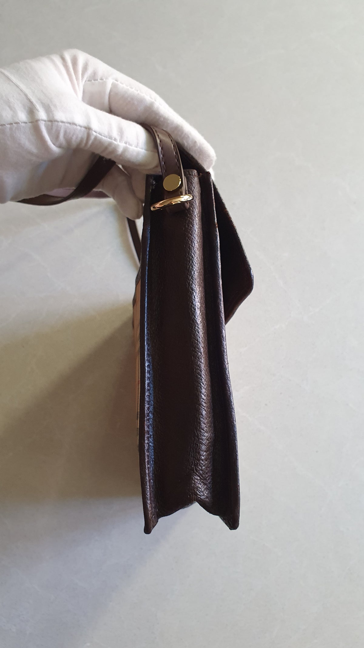 Authentic Burberry Upcycle Shoulder Purse with Strap