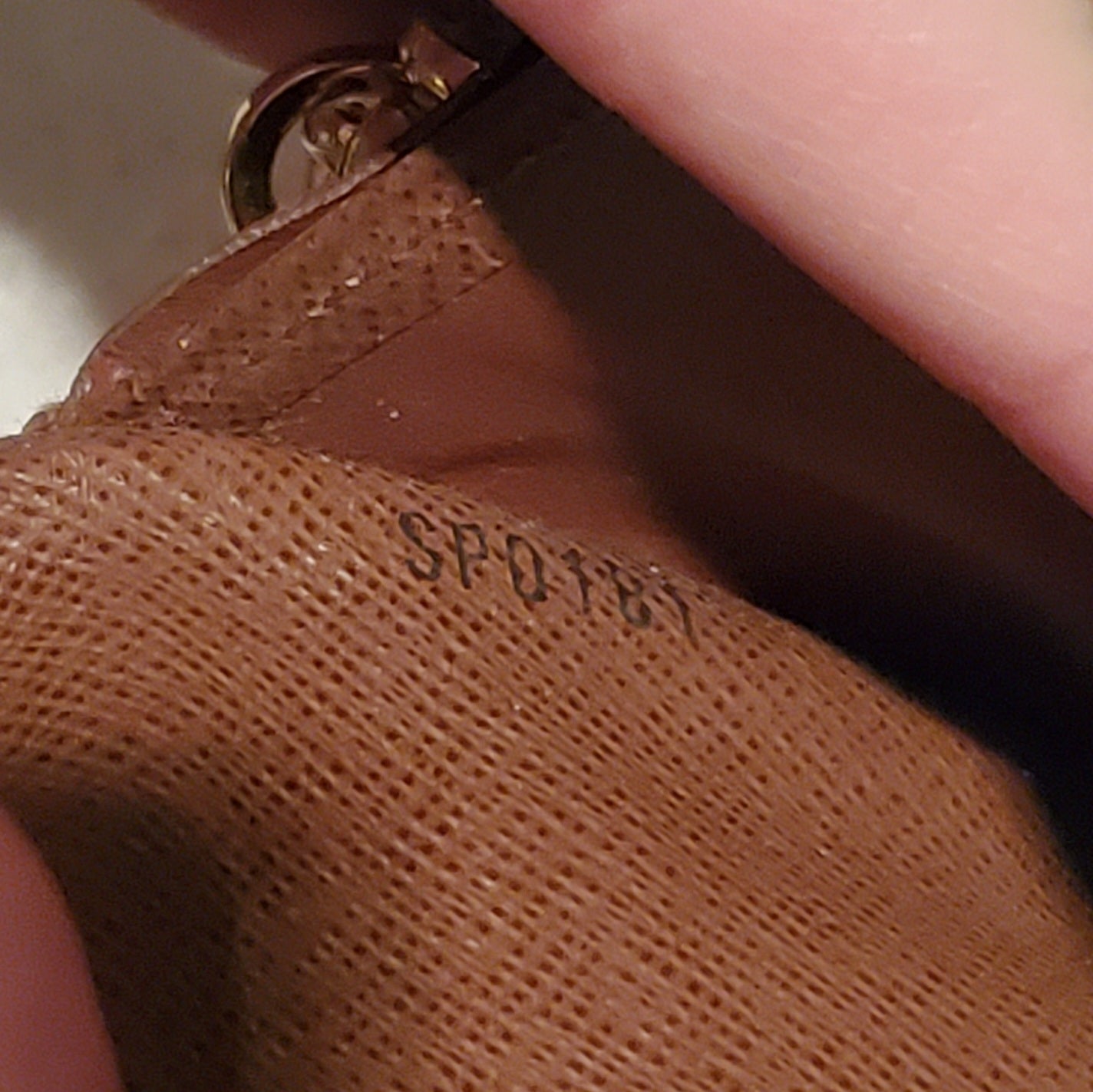 Authentic Louis Vuitton (2011) Upcycle Wallet on Chain & Strap