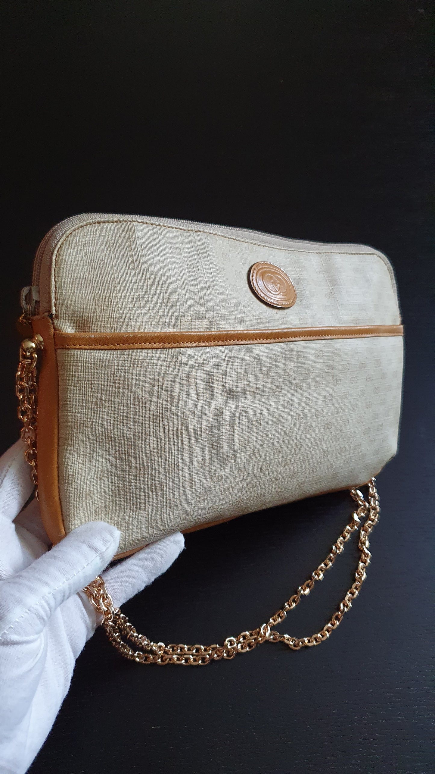 Authentic Gucci Upcycle Purse with Versatile Chain
