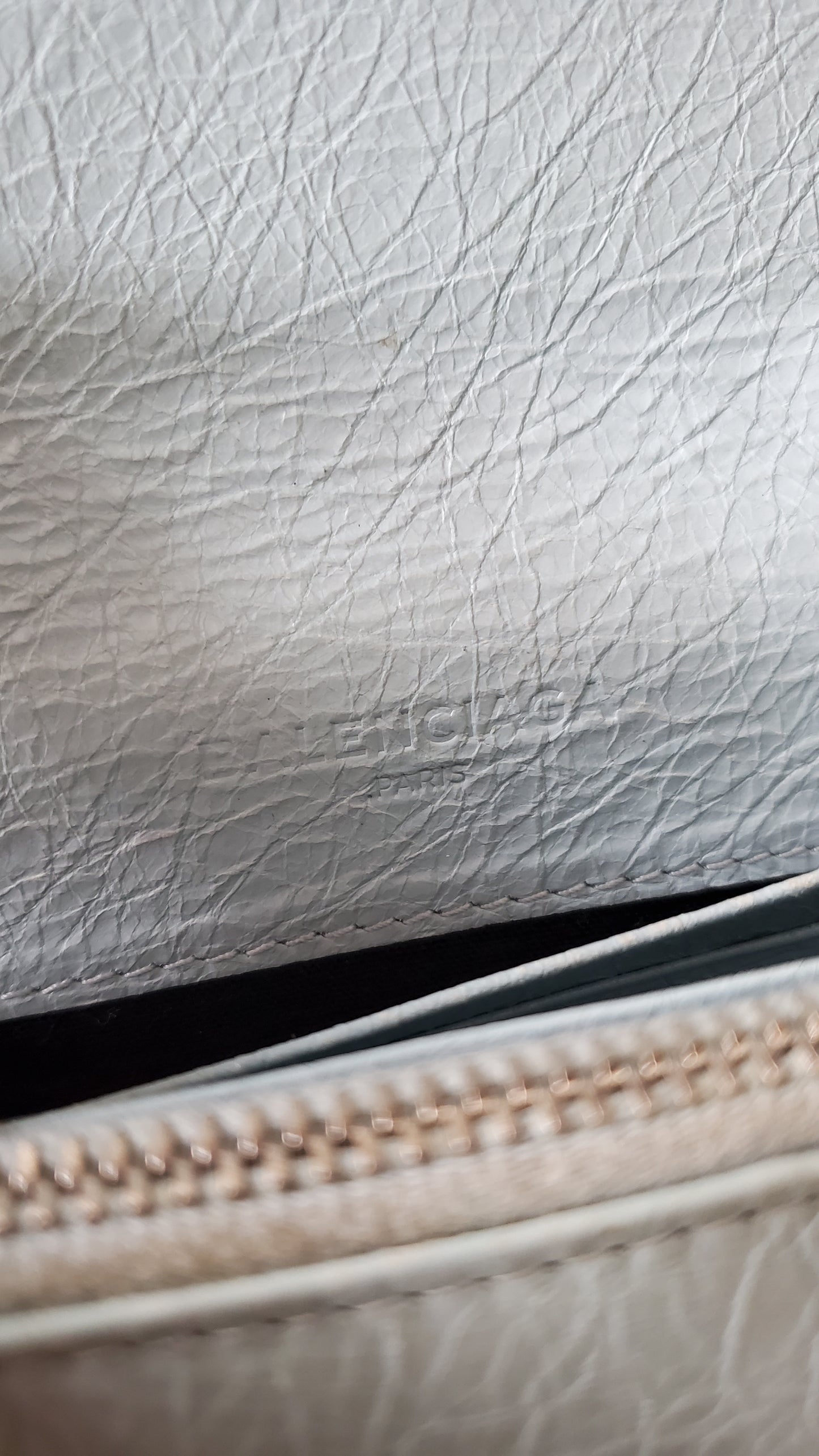 Authentic Balenciaga Upcycle Wallet on Chain