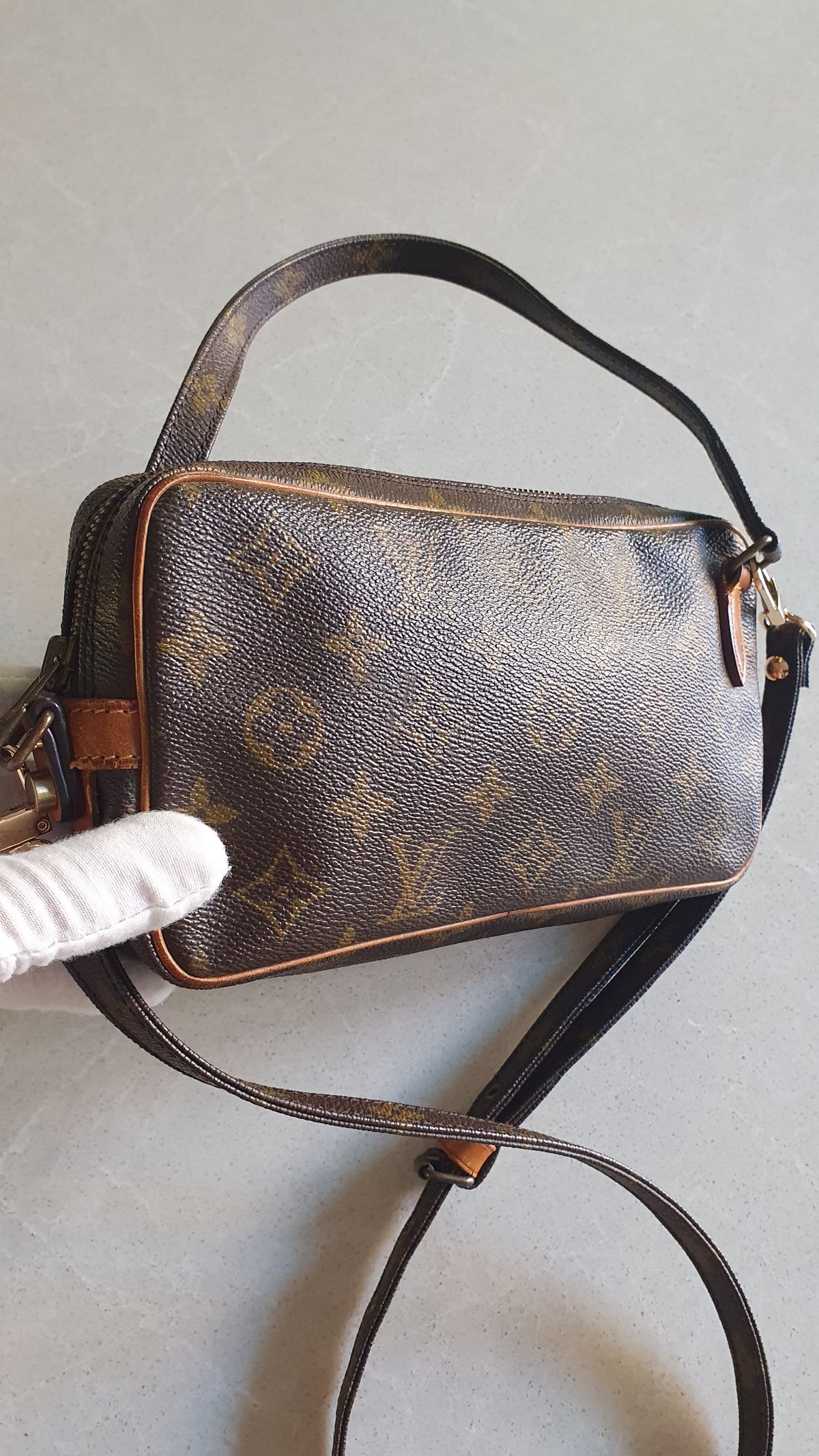 Authentic Vintage Louis Vuitton Upcycle Purse with Straps