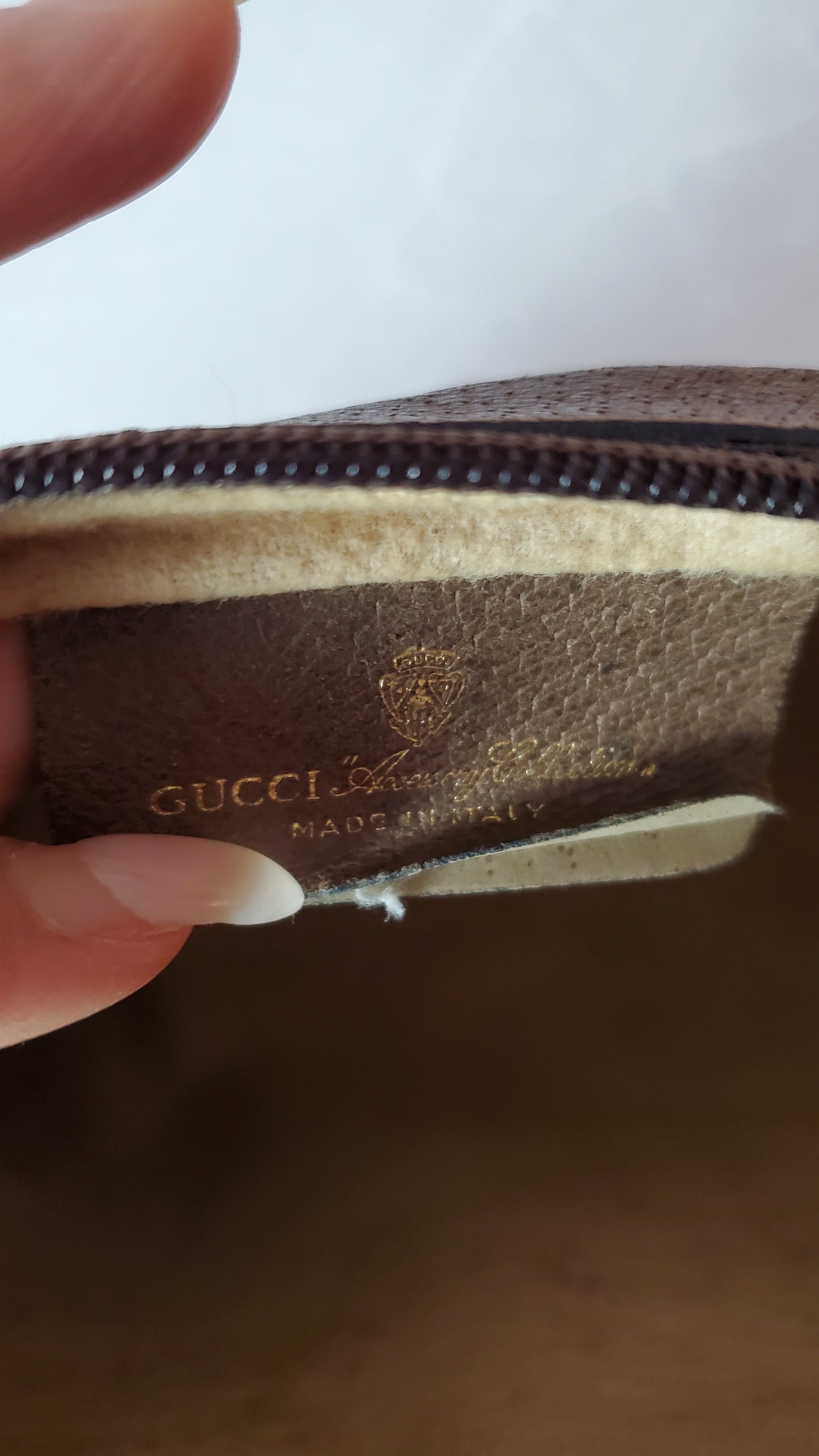 Authentic Vintage Gucci Upcycle Purse with Chain & Strap