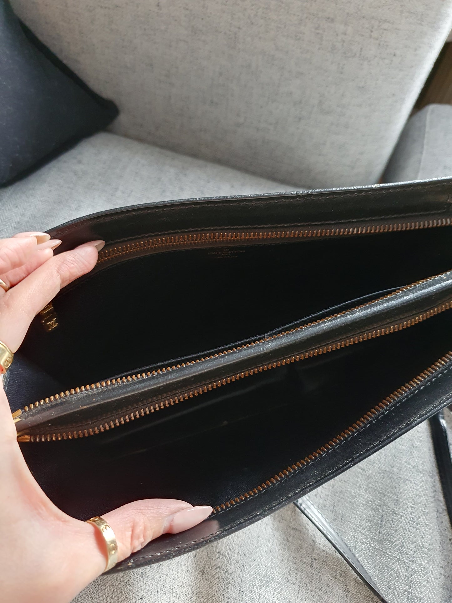 *New Drop* Authentic Louis Vuitton Upcycle Black Epi Purse on Strap