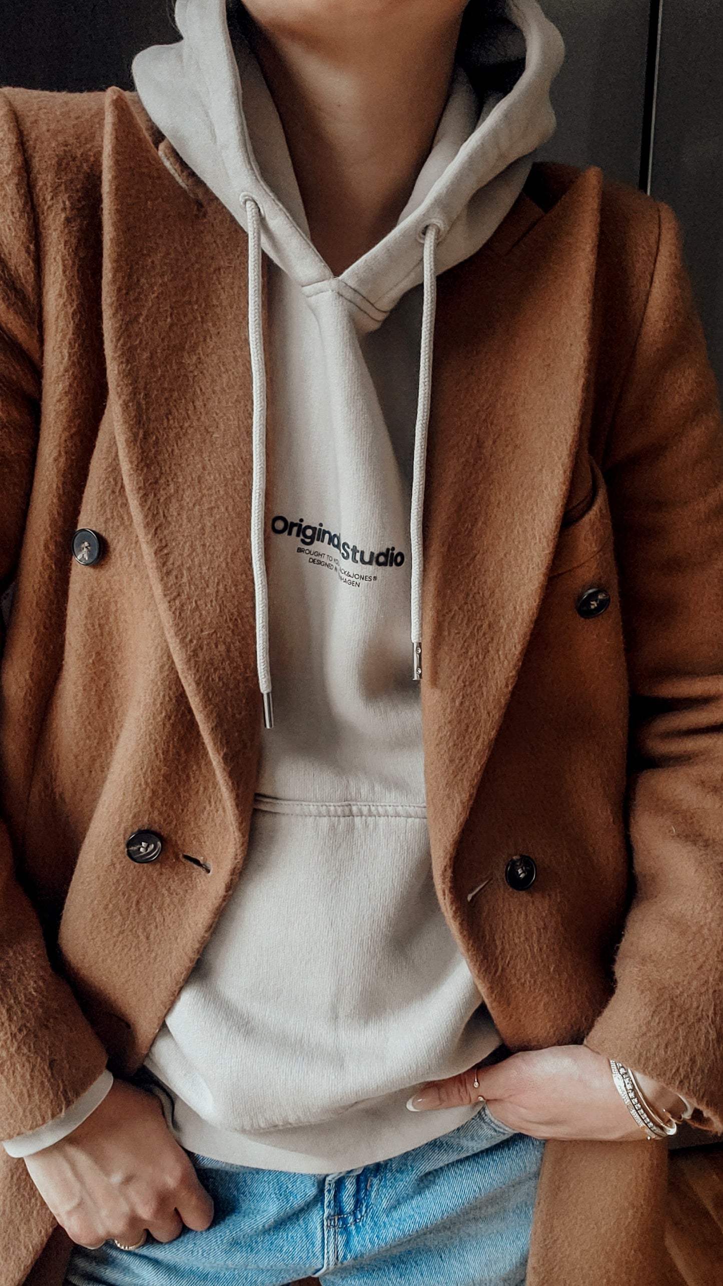 Authentic Alexander McQueen 2014 Runway Wool Camel Coat