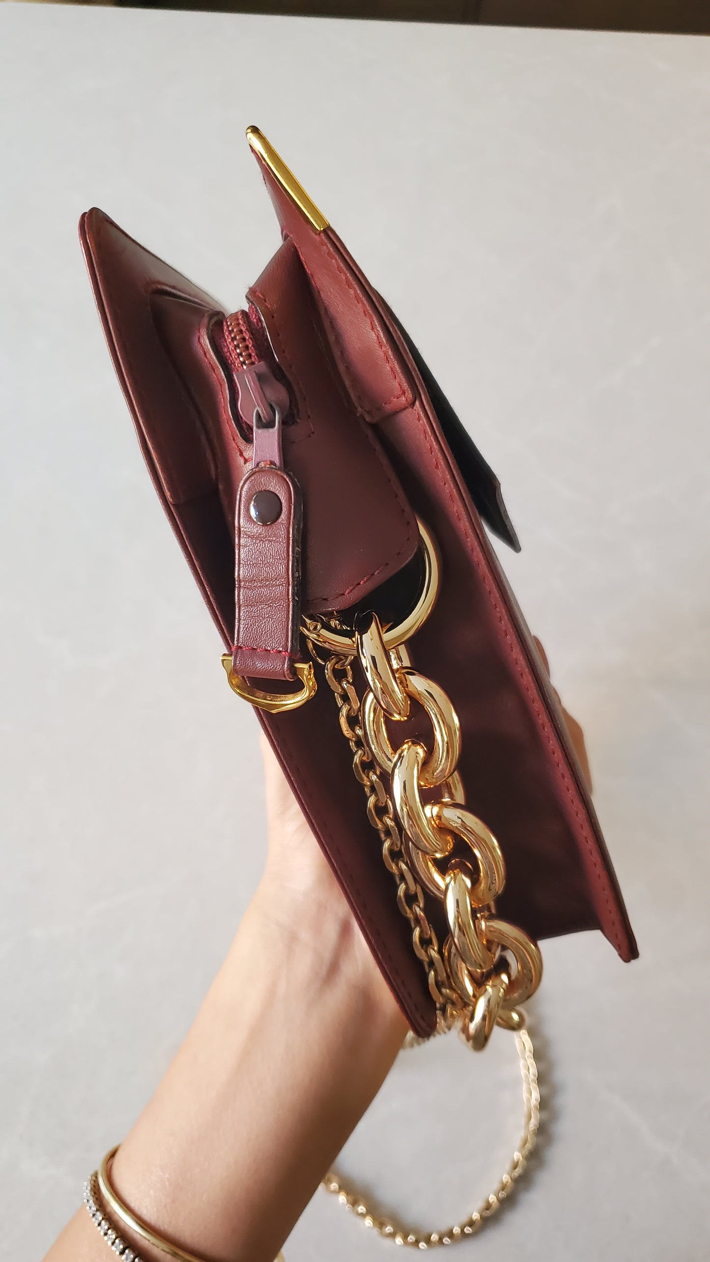 Authentic Vintage Cartier Upcycle Purse on Chains