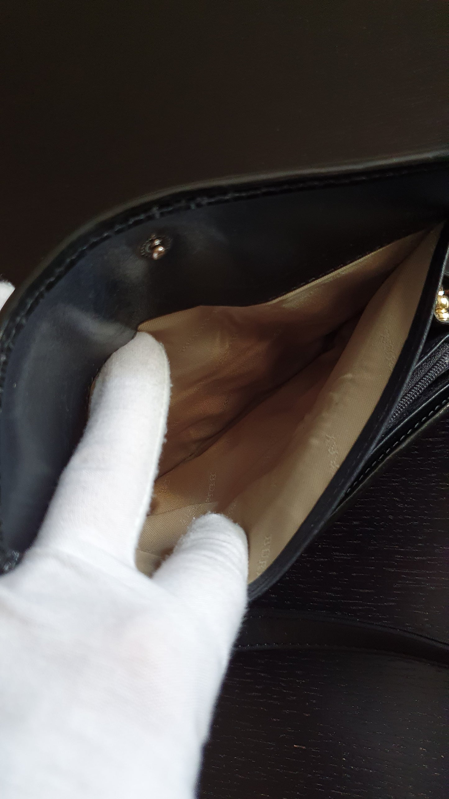 Authentic Burberry Upcycle Flap Wallet with Shoulder Strap