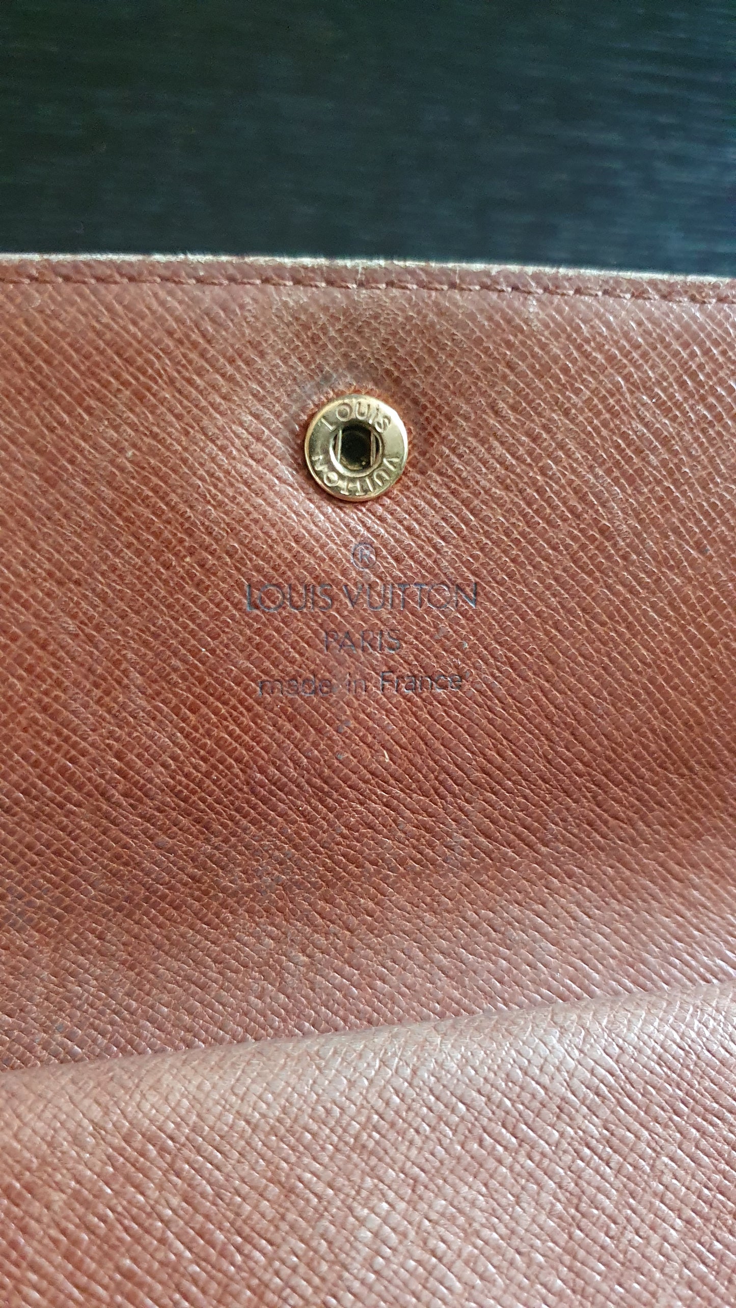 Authentic Vintage Louis Vuitton Upcycle Wallet with Shoulder Strap