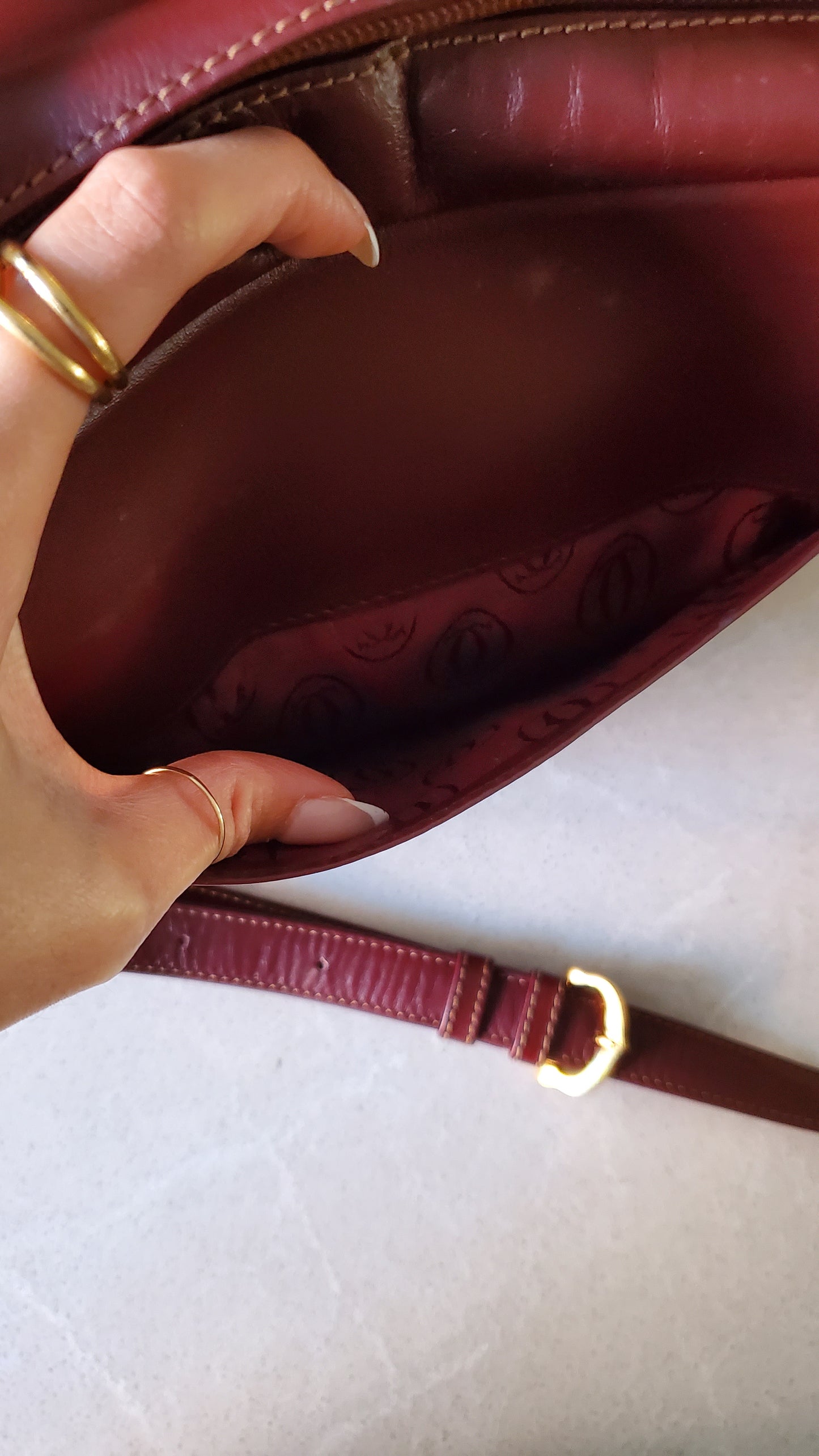 *Rare* Authentic Vintage Cartier Crossbody/ Shoulder Bag