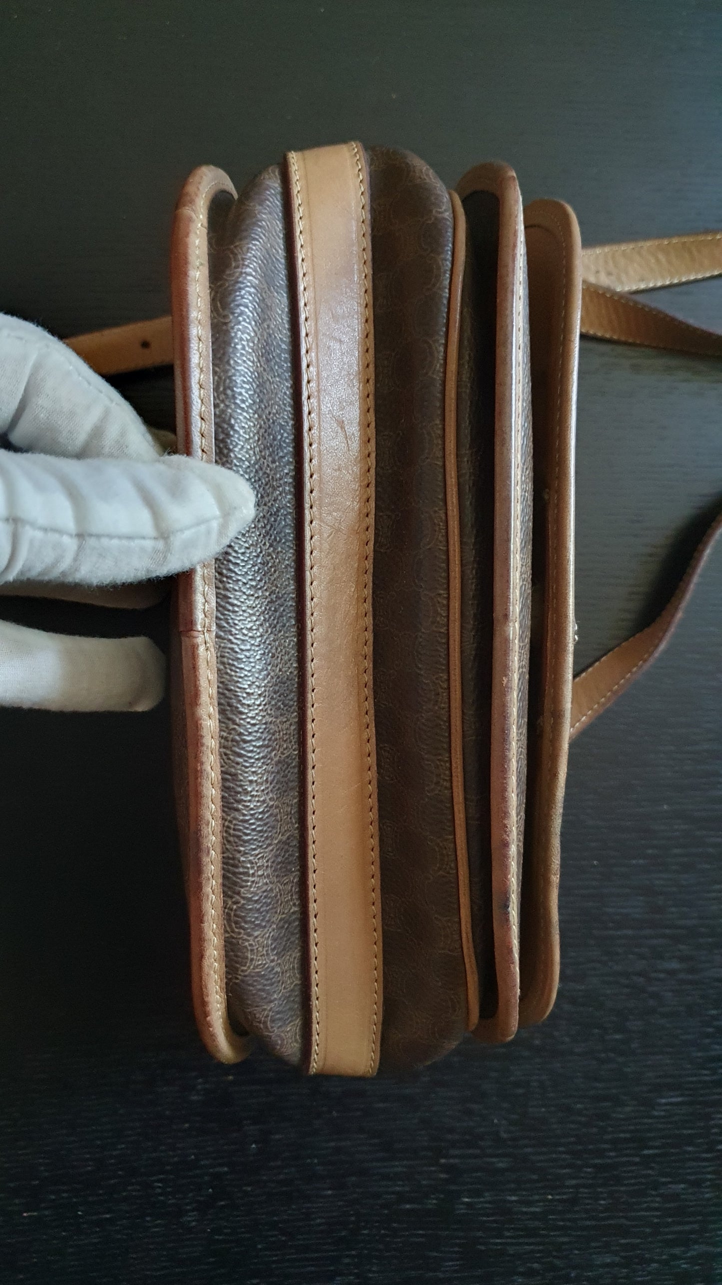 Authentic Vintage Celine Brown Purse