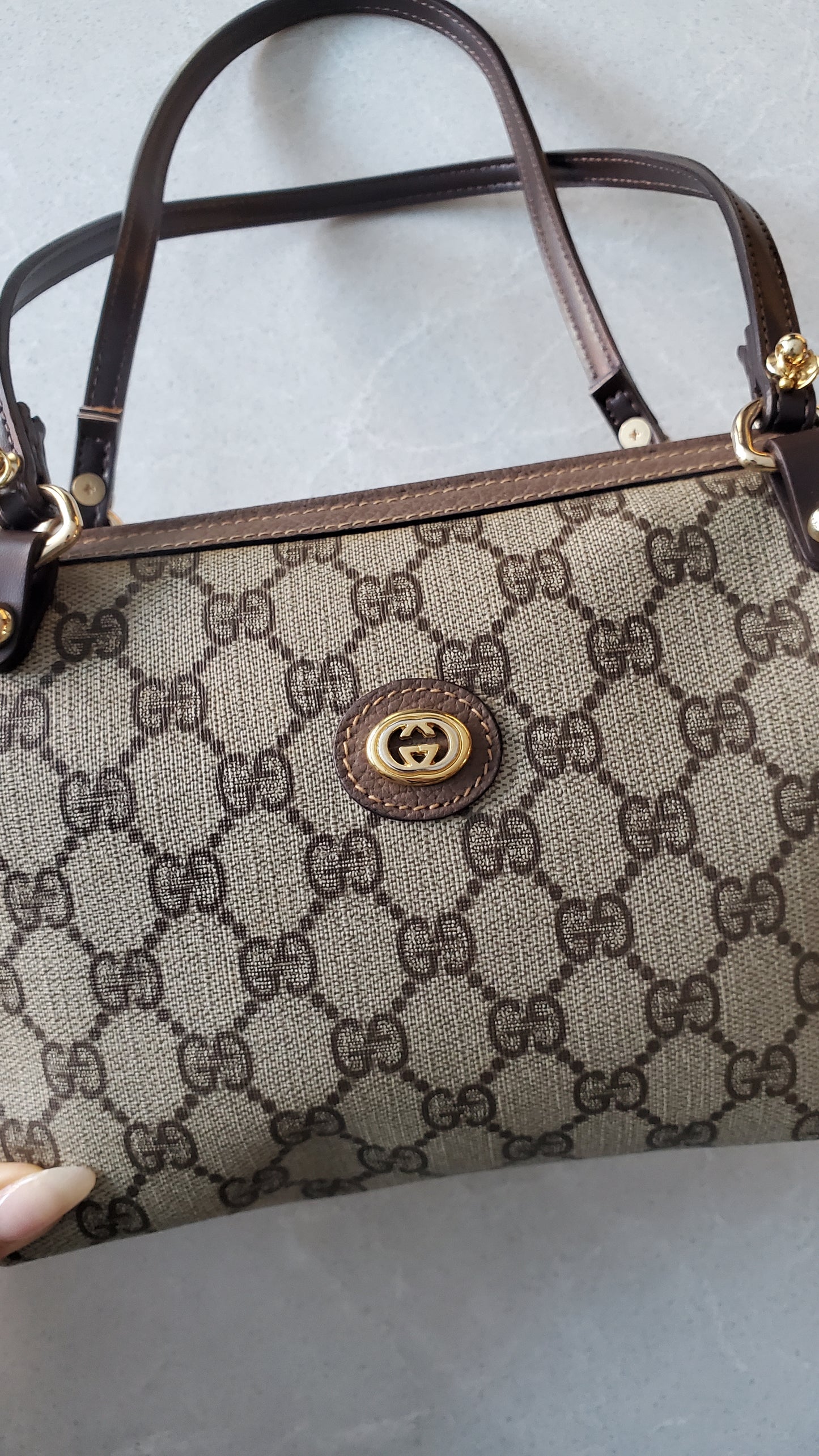 Authentic Vintage Gucci Upcycle Purse with Straps