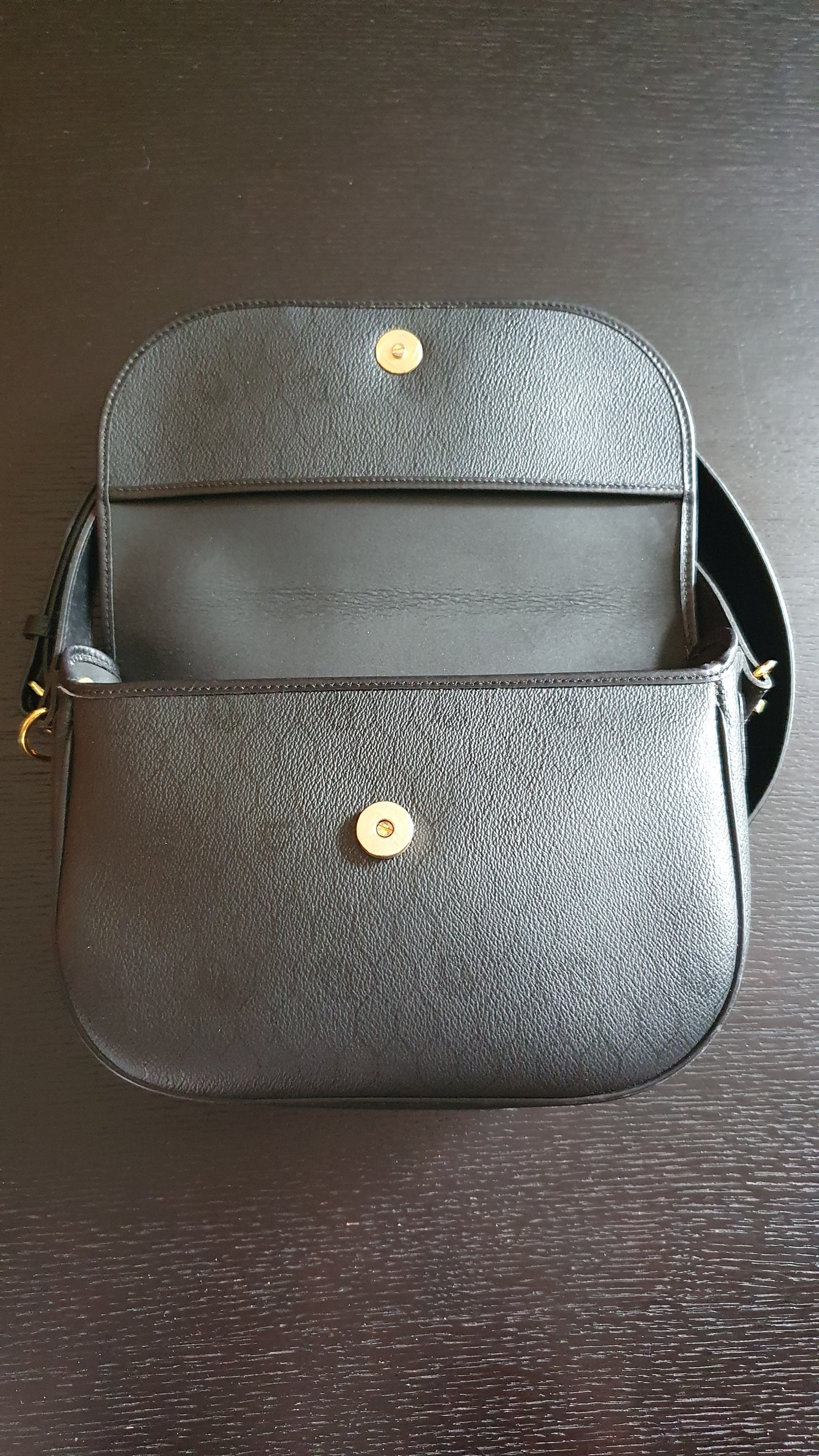 Authentic Vintage Dior Upcycle Black Purse with Chain & Strap