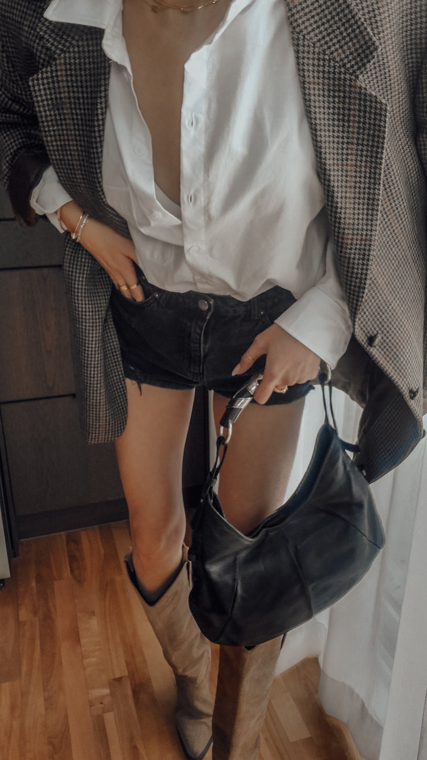 Authentic Vintage Saint Laurent Mombasa Black Iconic 00s It-Bag