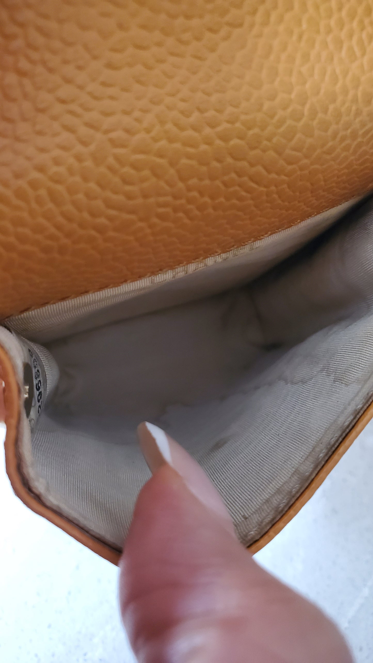 *Rare* Authentic Vintage Chanel Upcycle Yellow Caviar Pouch on Chain (2 chain options)