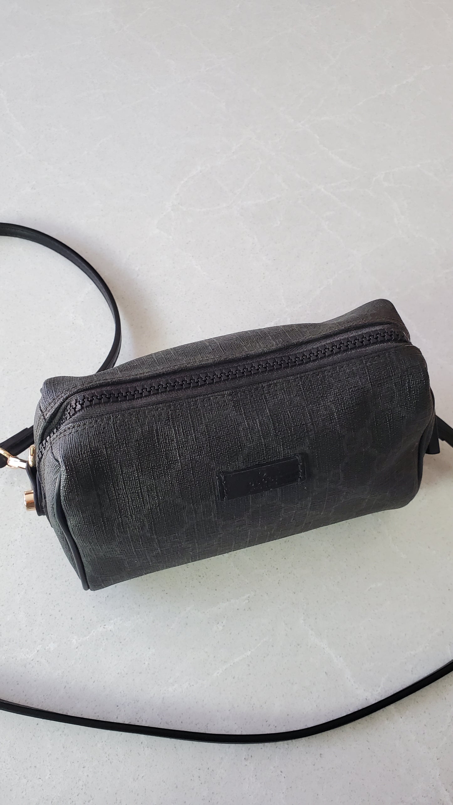 Authentic Gucci Upcycle Black Purse with Strap