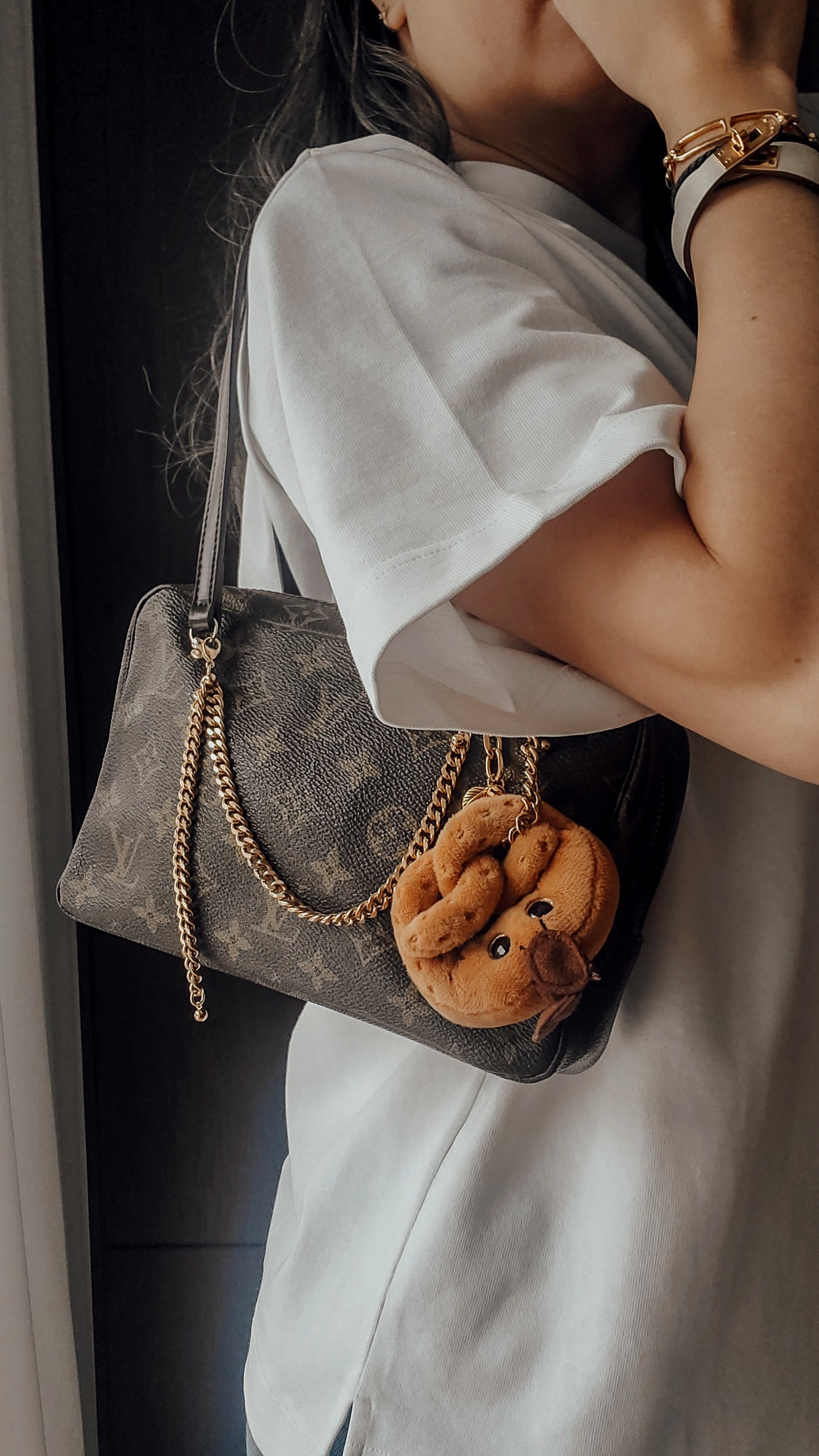 Authentic Vintage Louis Vuitton Upcycle New Gen Charm Bag