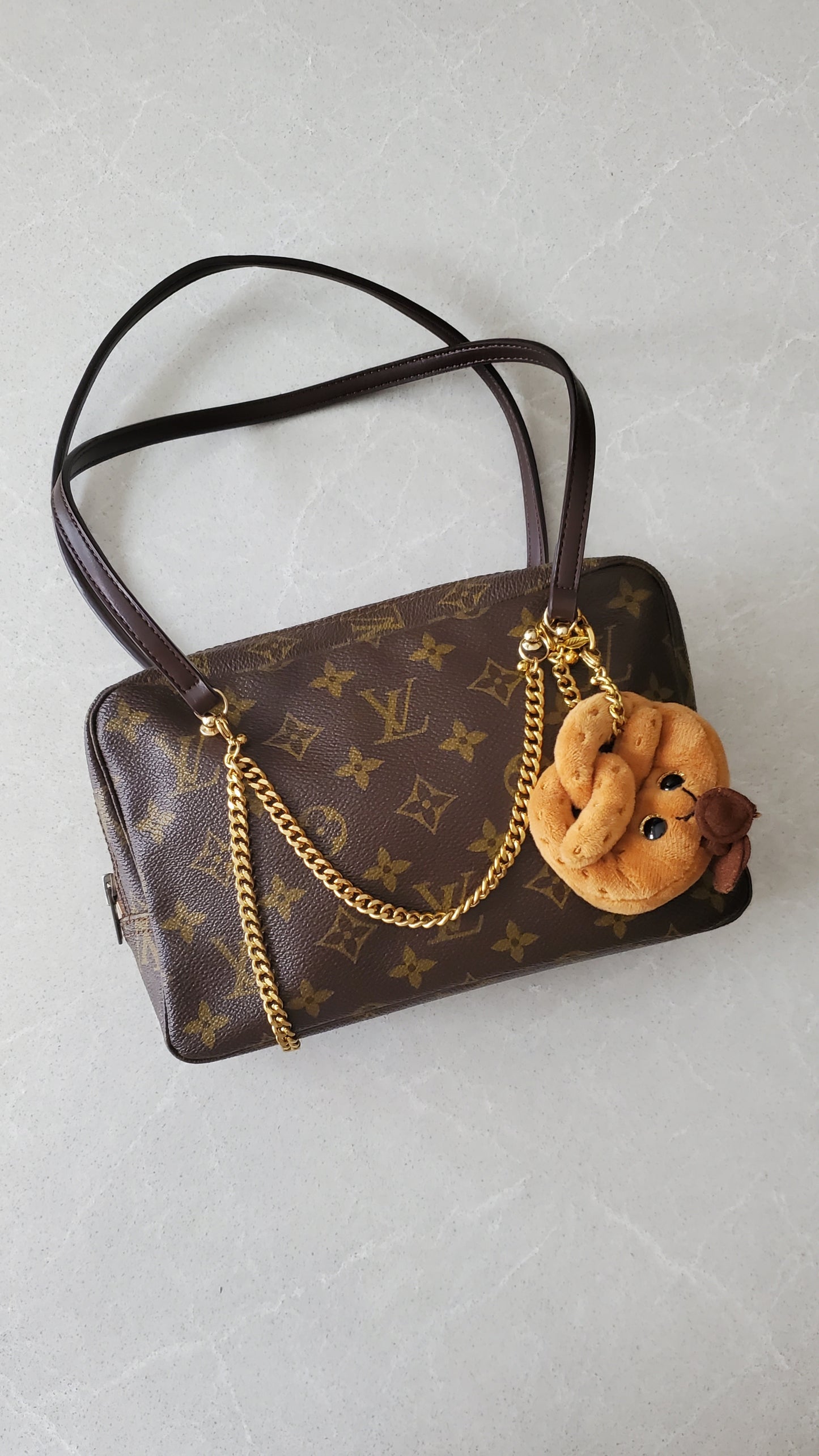 Authentic Vintage Louis Vuitton Upcycle New Gen Charm Bag