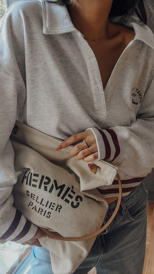 Authentic Hermès Large Tote Bag
