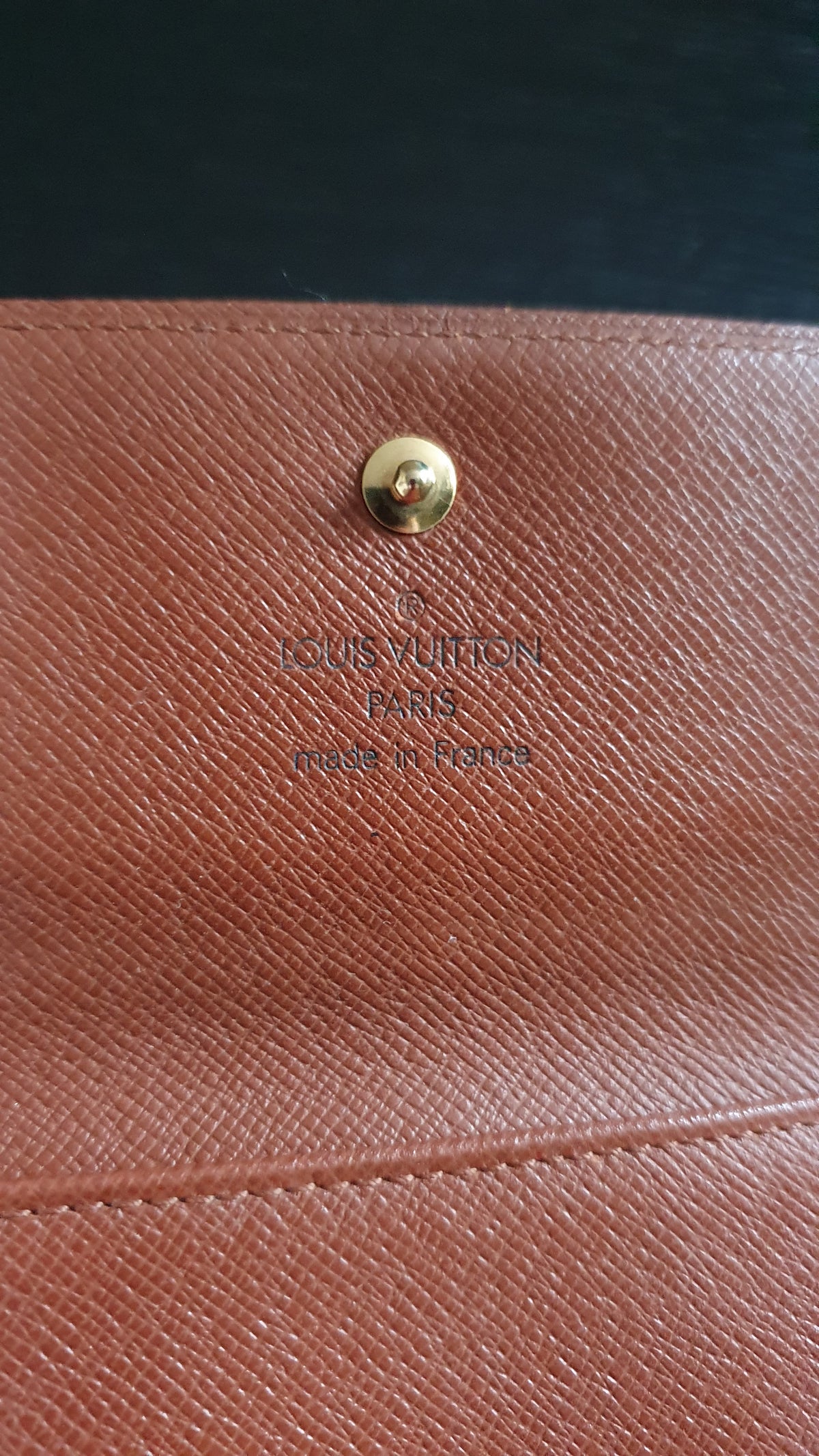 Authentic Vintage Louis Vuitton (4) Upcycle Small Wallet on Chain & Strap