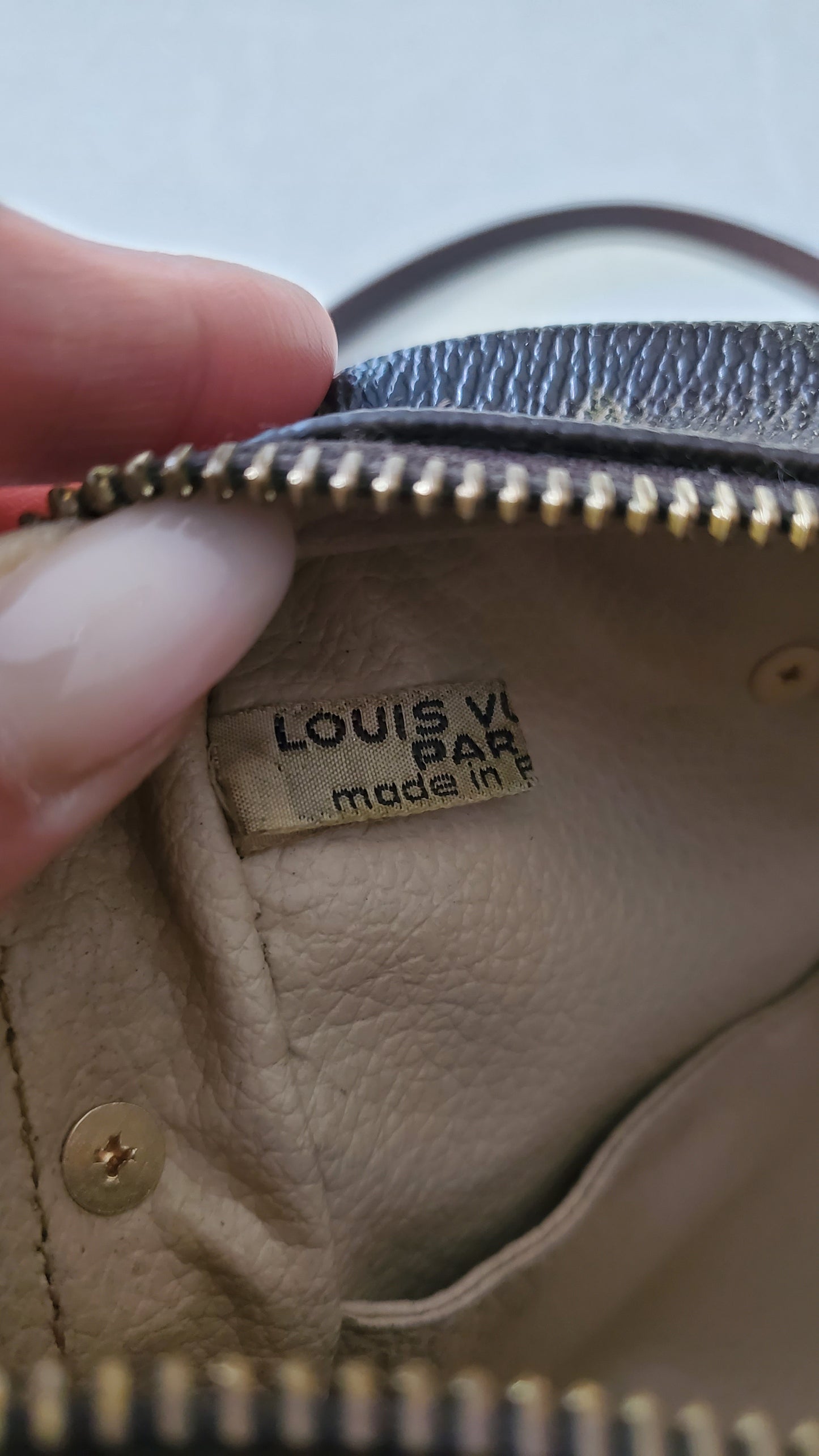 Authentic Vintage Louis Vuitton Upcycle New Gen Charm Shoulder/ Crossbody Bag