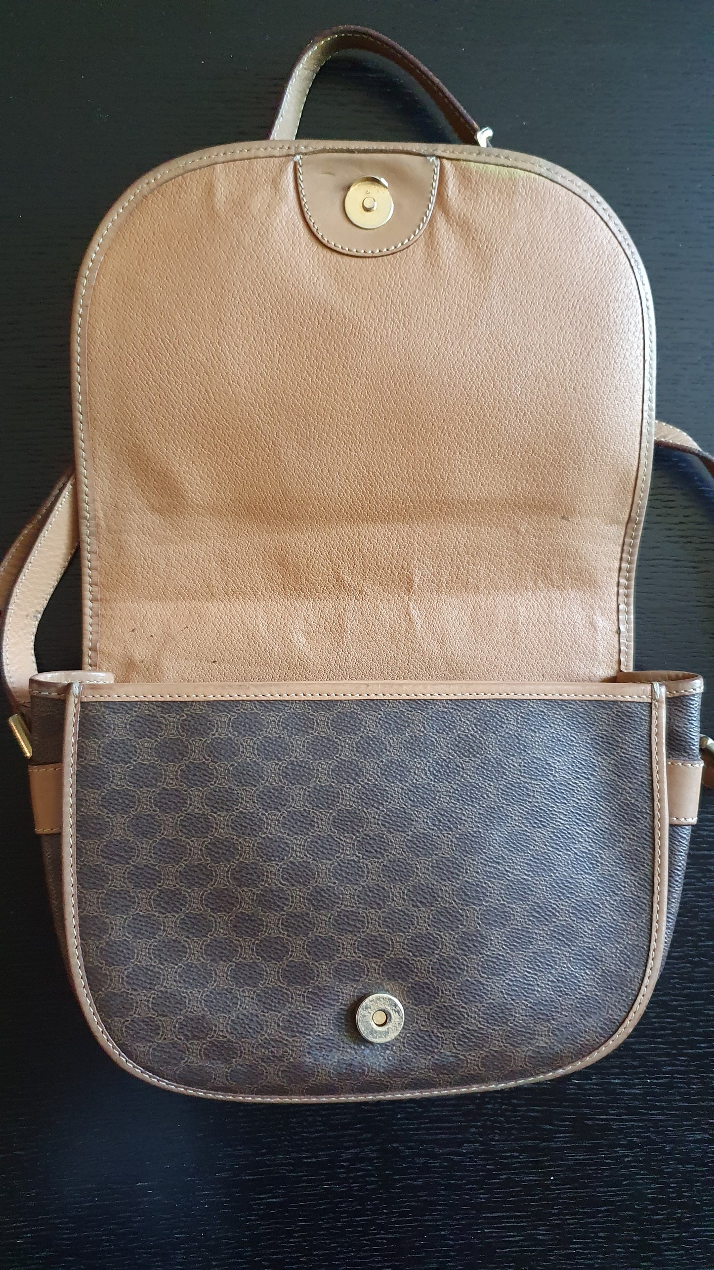 Authentic Vintage Celine Brown Purse
