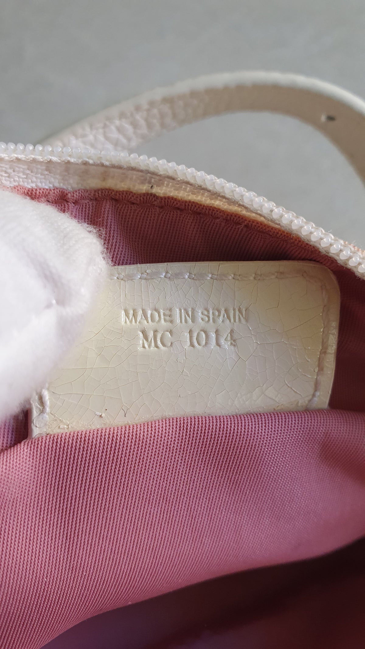 Authentic Vintage Dior Upcycle Pink Shoulder Pouch Purse with Two Handles