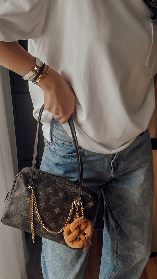 Authentic Vintage Louis Vuitton Upcycle New Gen Charm Bag