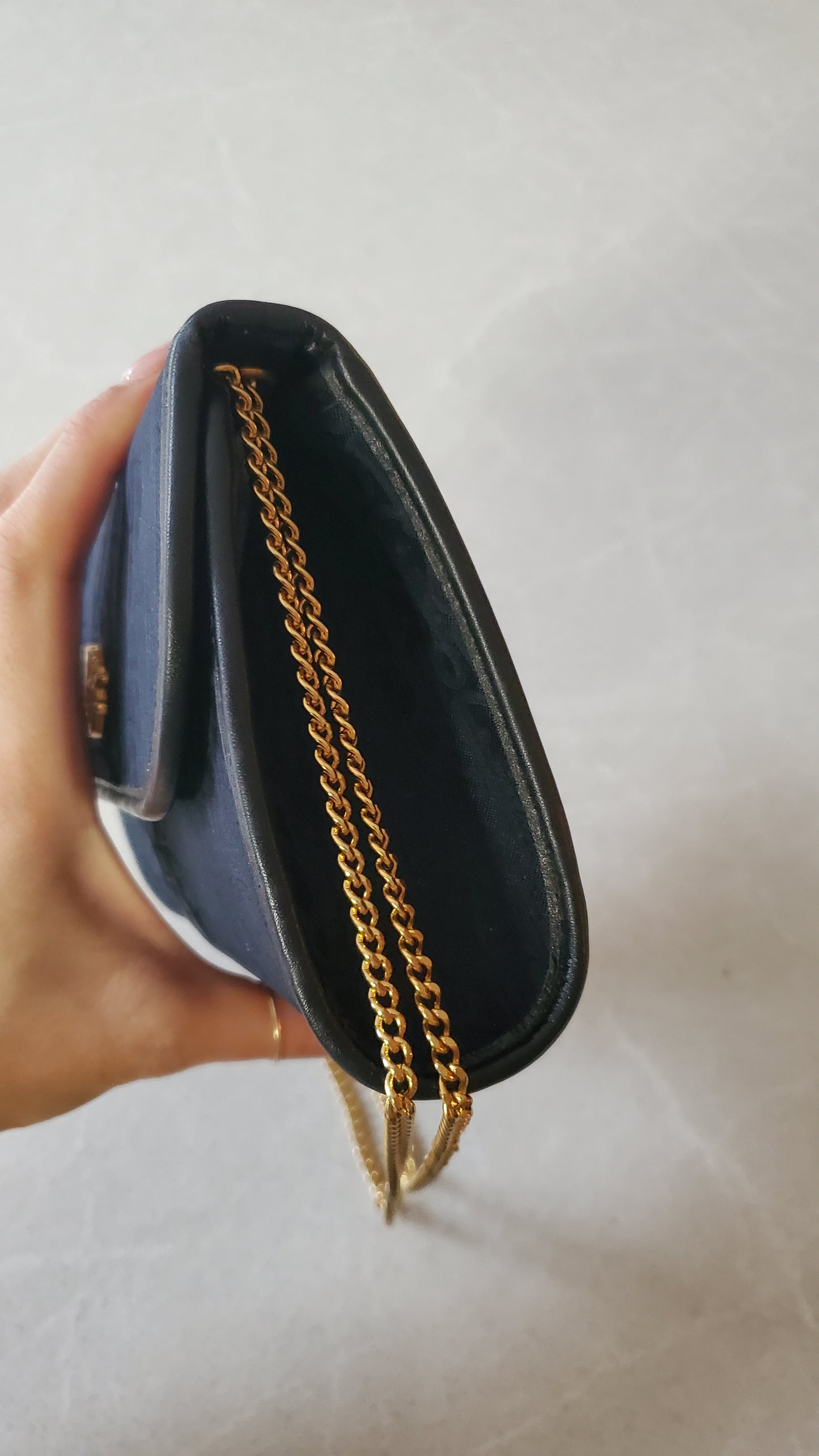 *Rare* Authentic Vintage Dior Navy Purse
