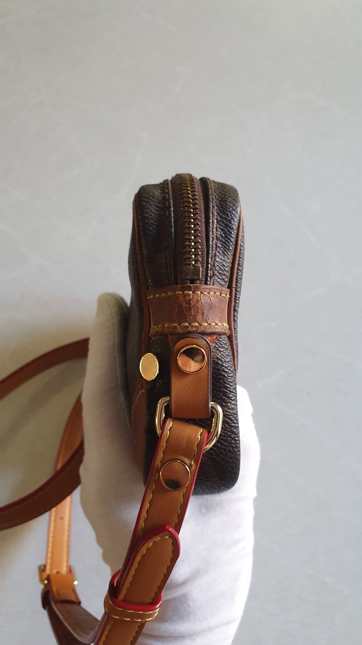 Authentic Vintage Louis Vuitton Upcycle Purse with Strap