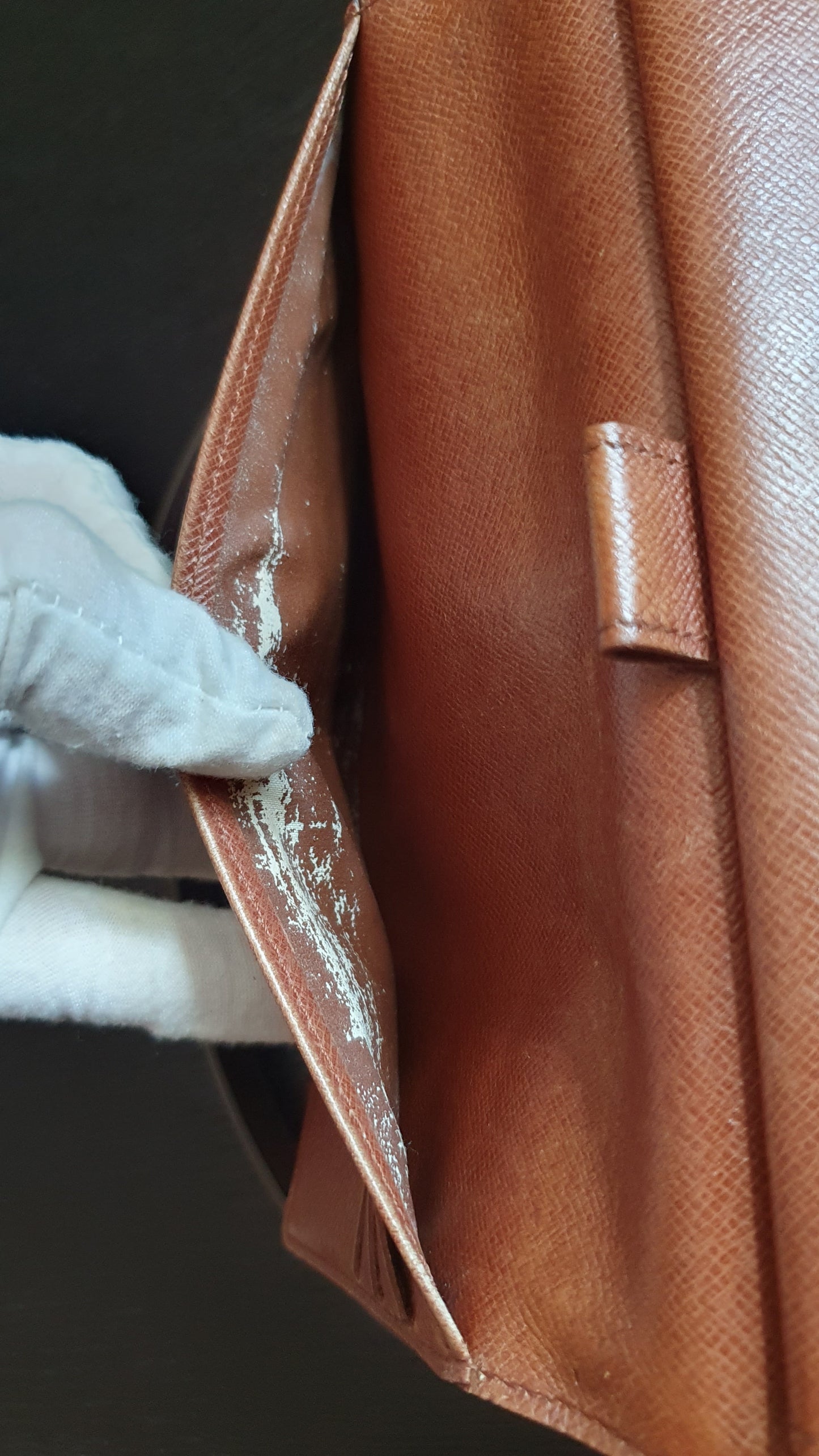 Authentic Vintage Louis Vuitton Upcycle Wallet with Shoulder Strap