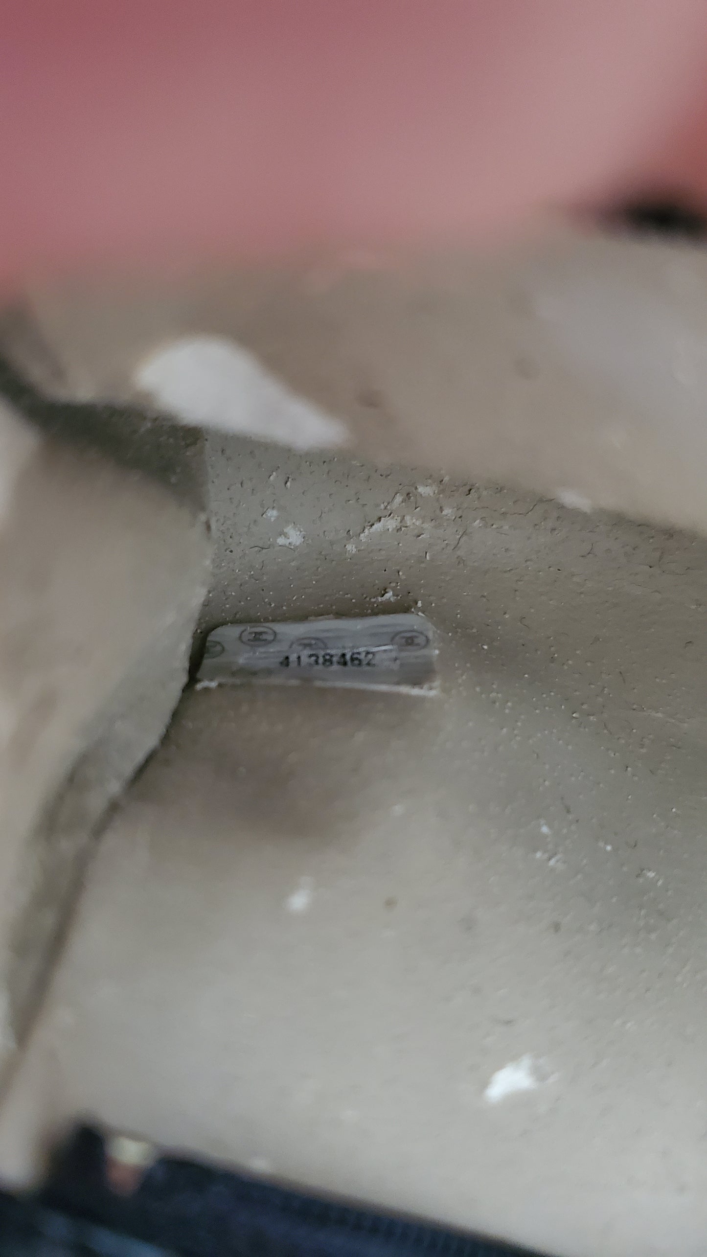 Authentic Chanel Black Caviar Leather Pouch