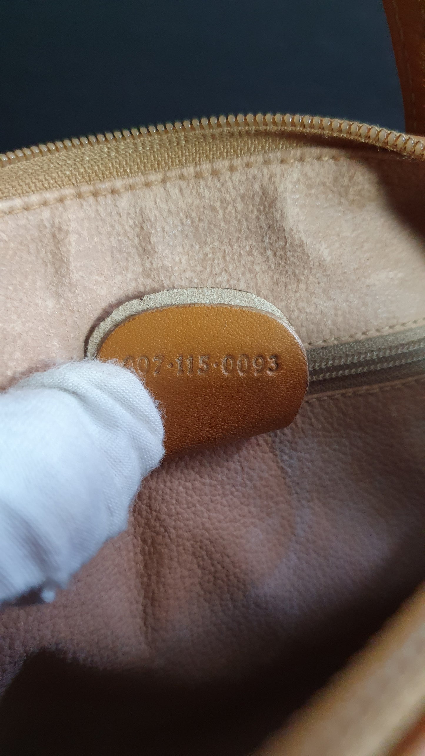 Authentic Vintage Gucci Upcycle Tan Bag with Straps & Chain